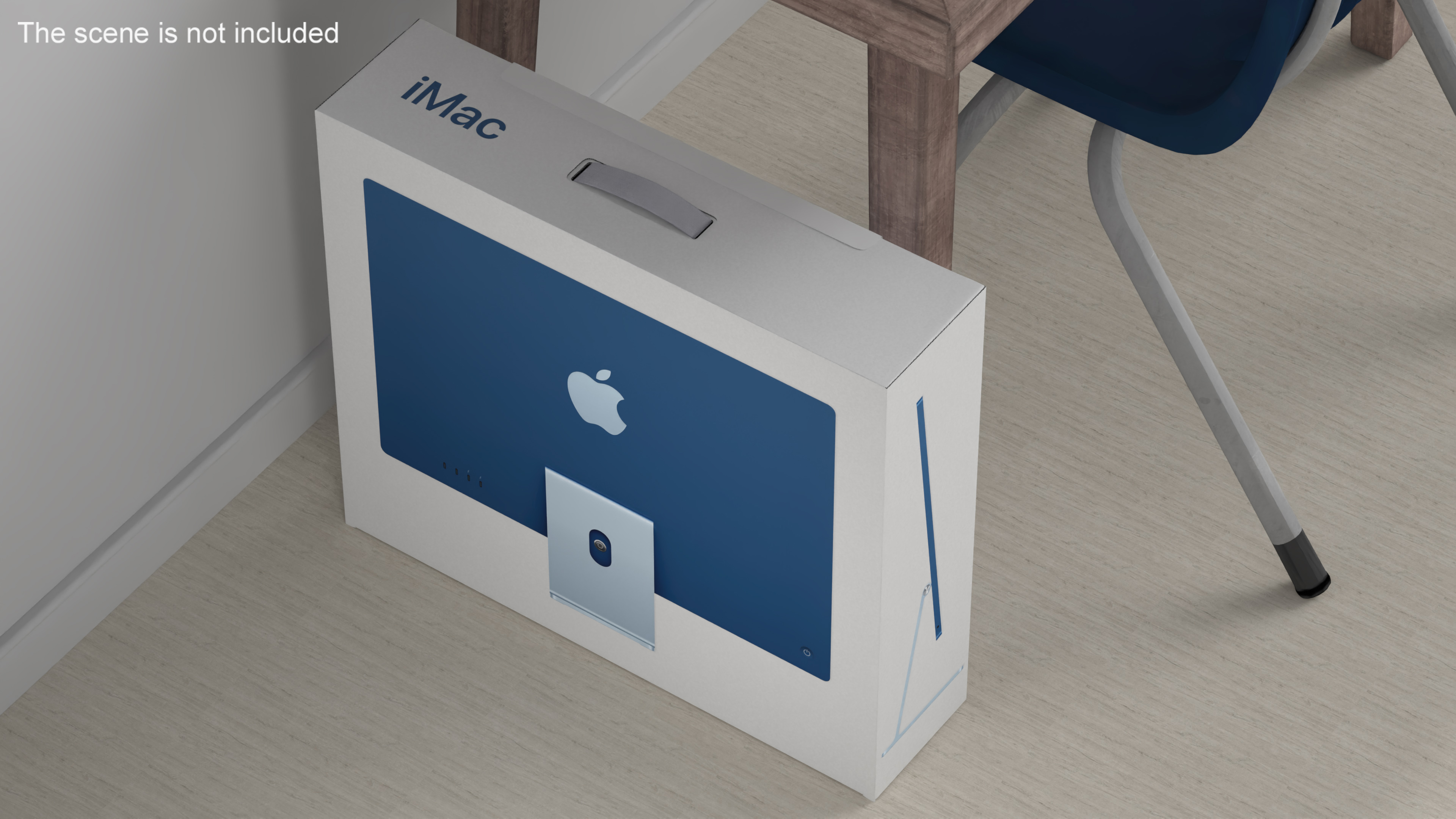 Apple iMac Packaging Box 3D model