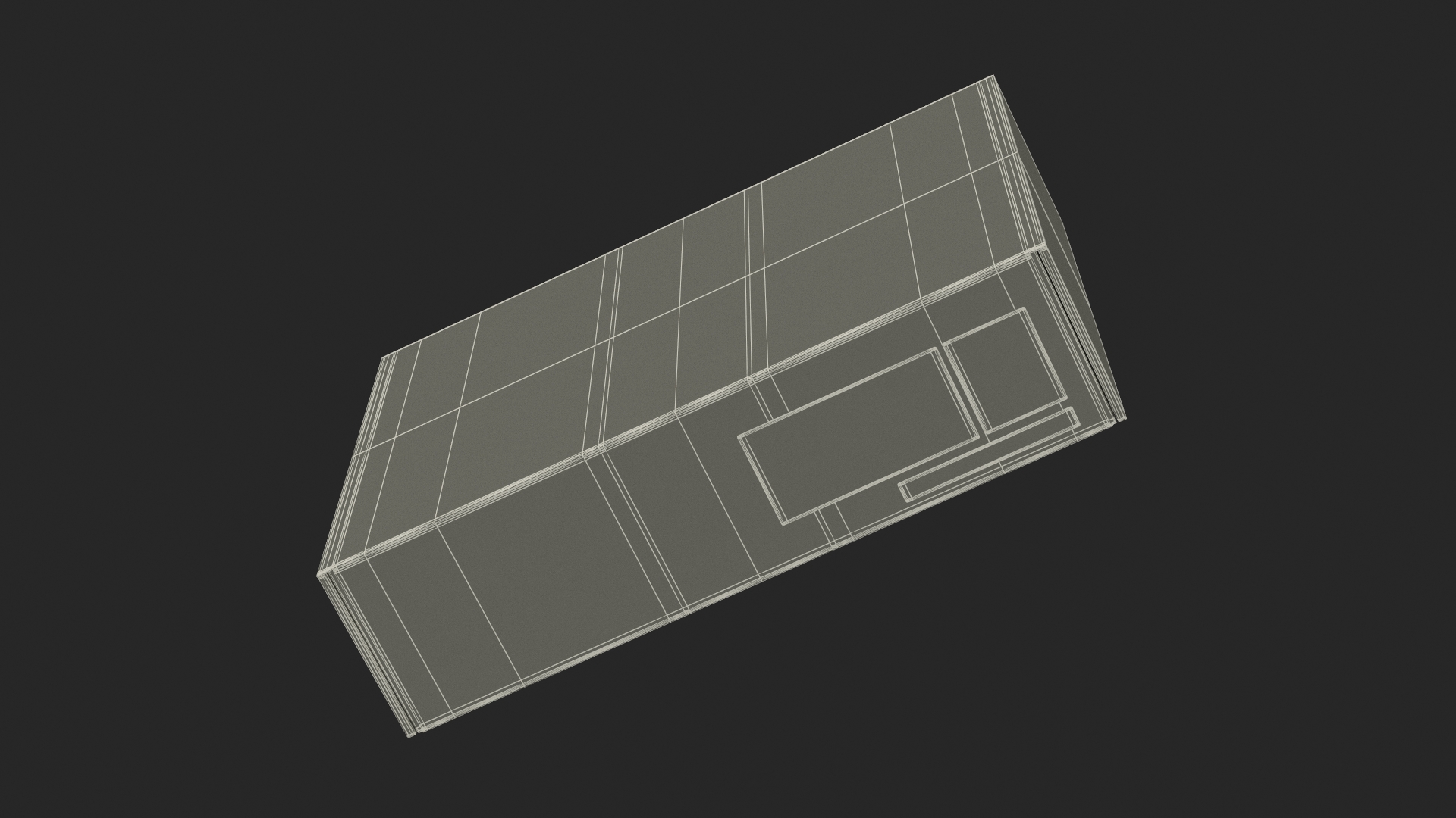 Apple iMac Packaging Box 3D model