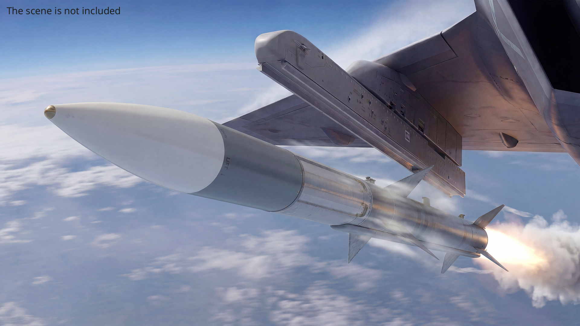 Raytheon AIM-120 Air To Air Missile - view 3