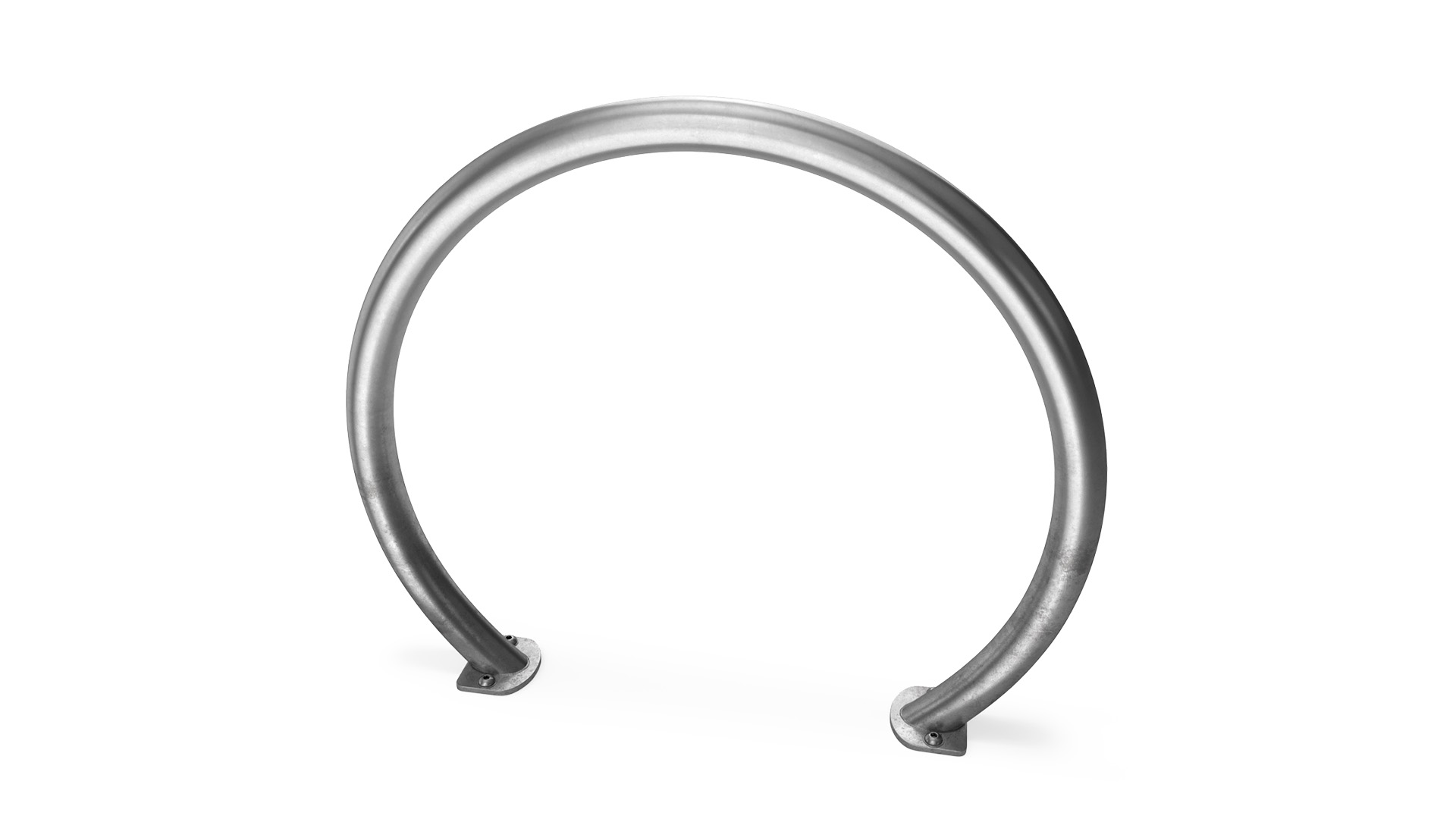3D Street Bicycle Rack Chrome