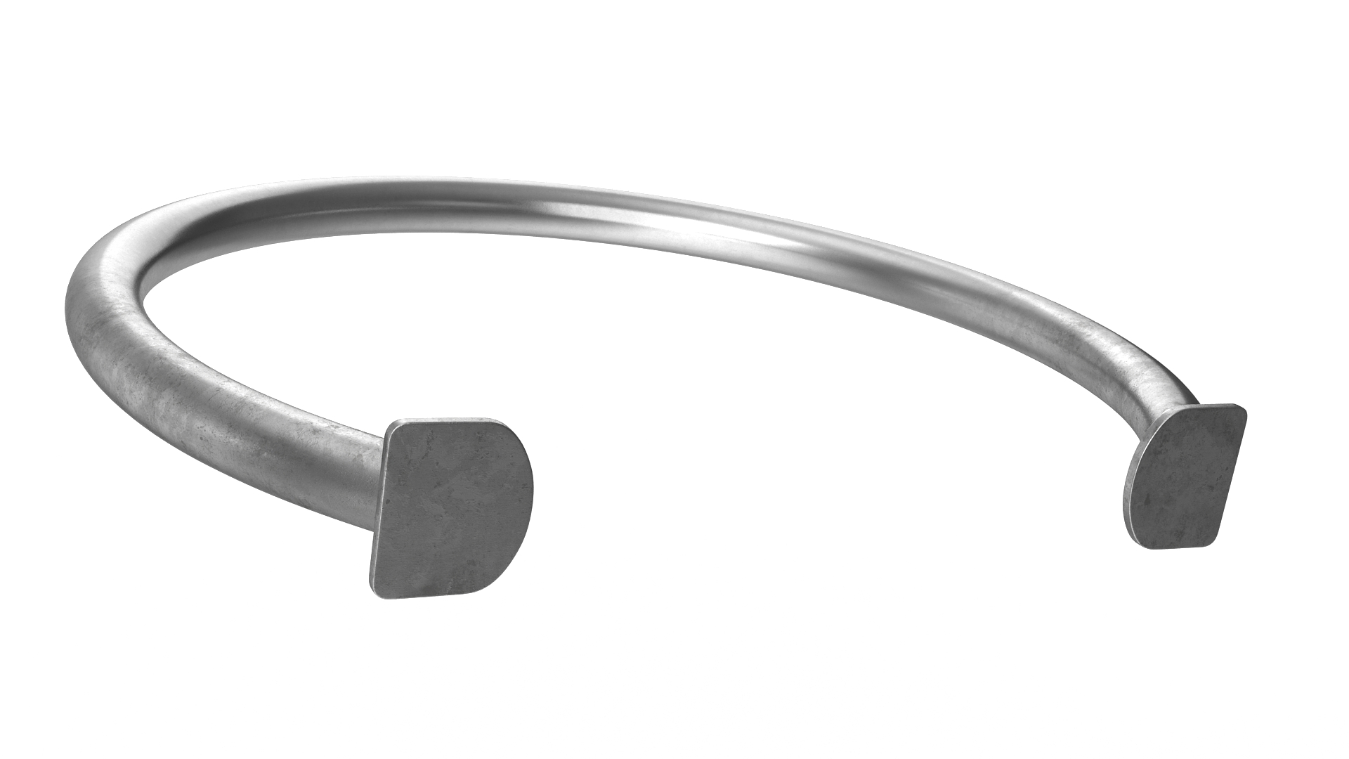 3D Street Bicycle Rack Chrome