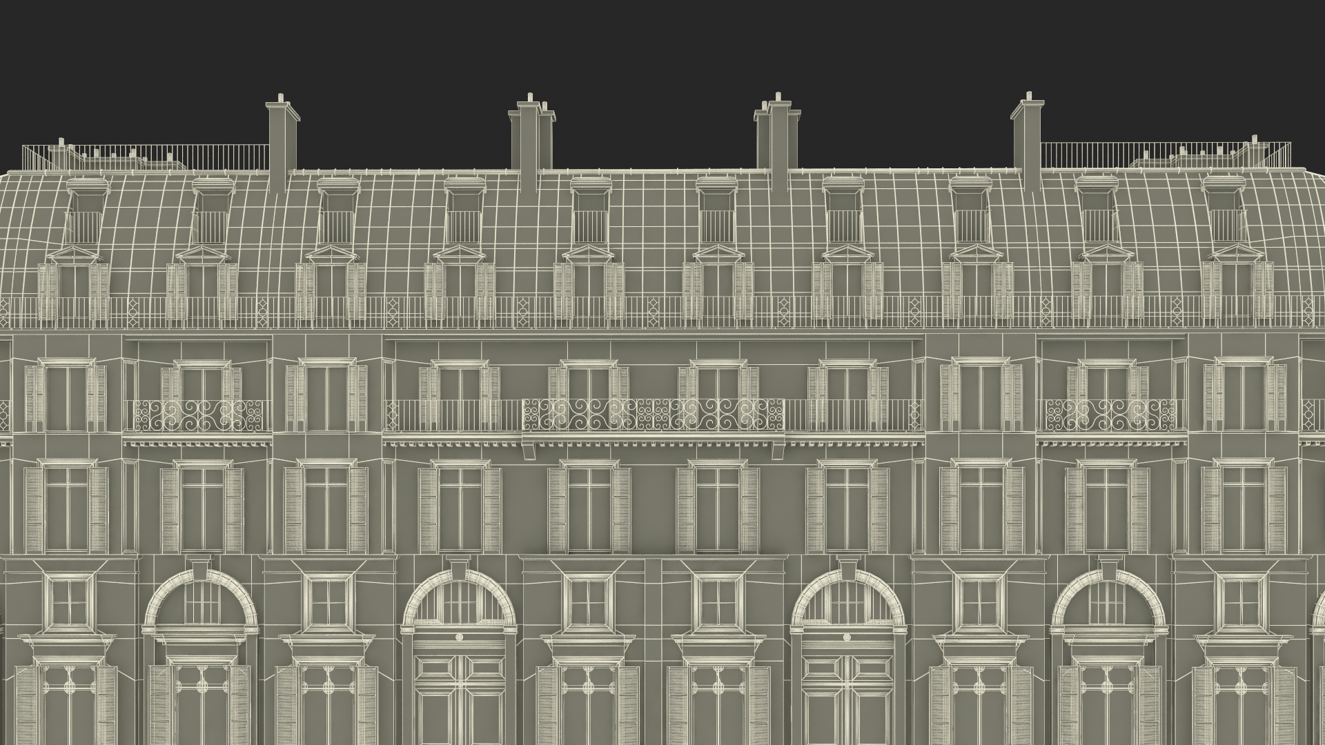3D model Small Historical Building