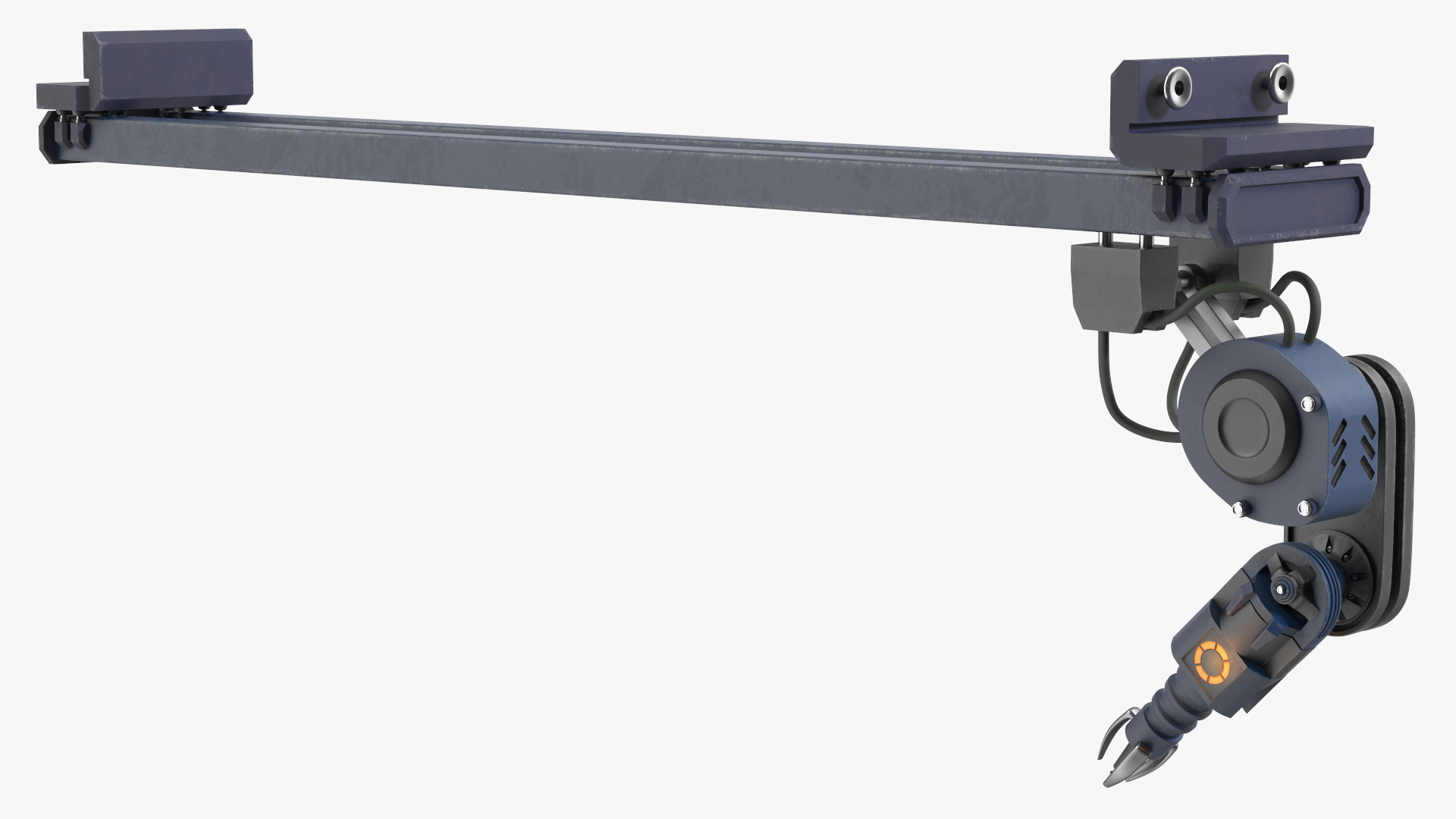 Industrial Robotic Arm Component 3D