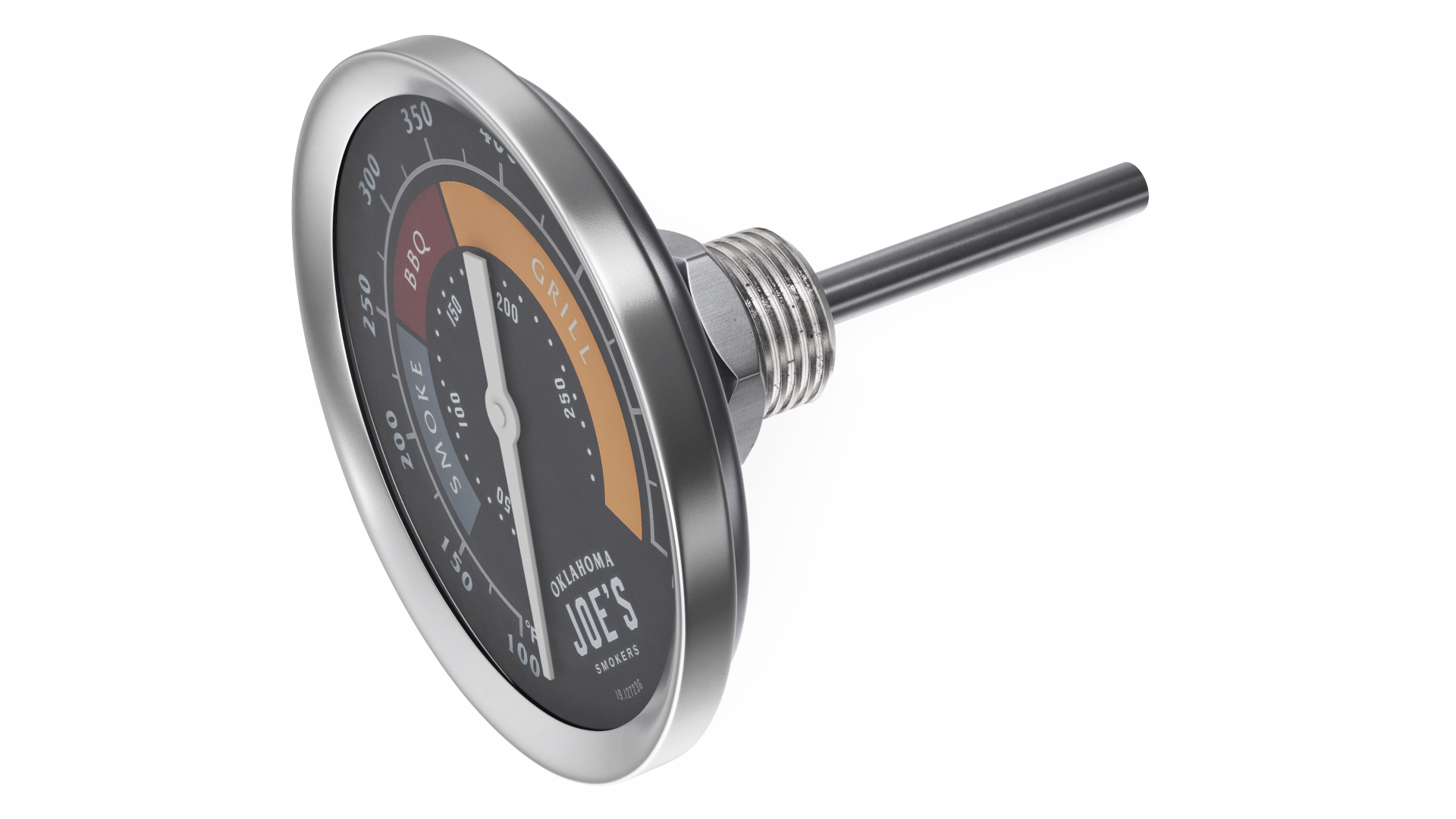 3D Oklahoma Joes Analog Temperature Gauge model