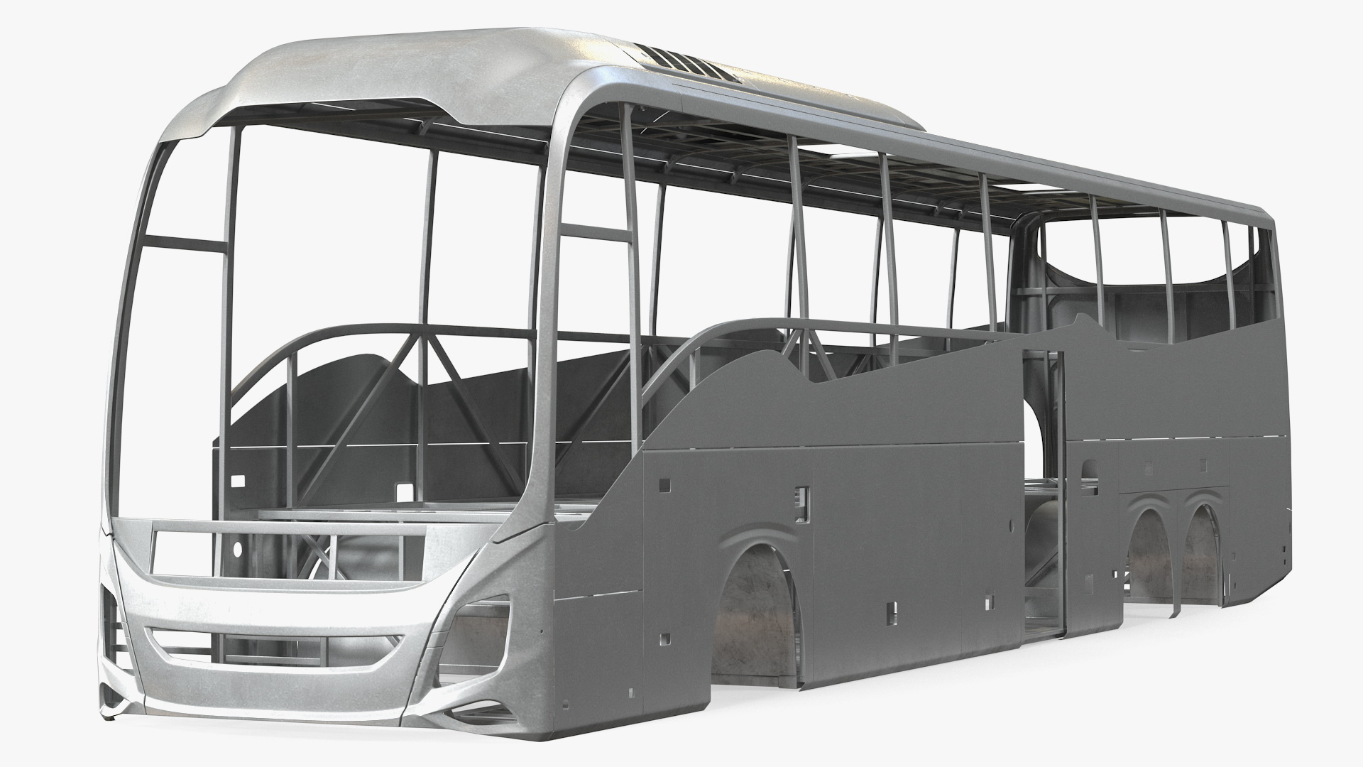 3D model Coach Bus Body Frame
