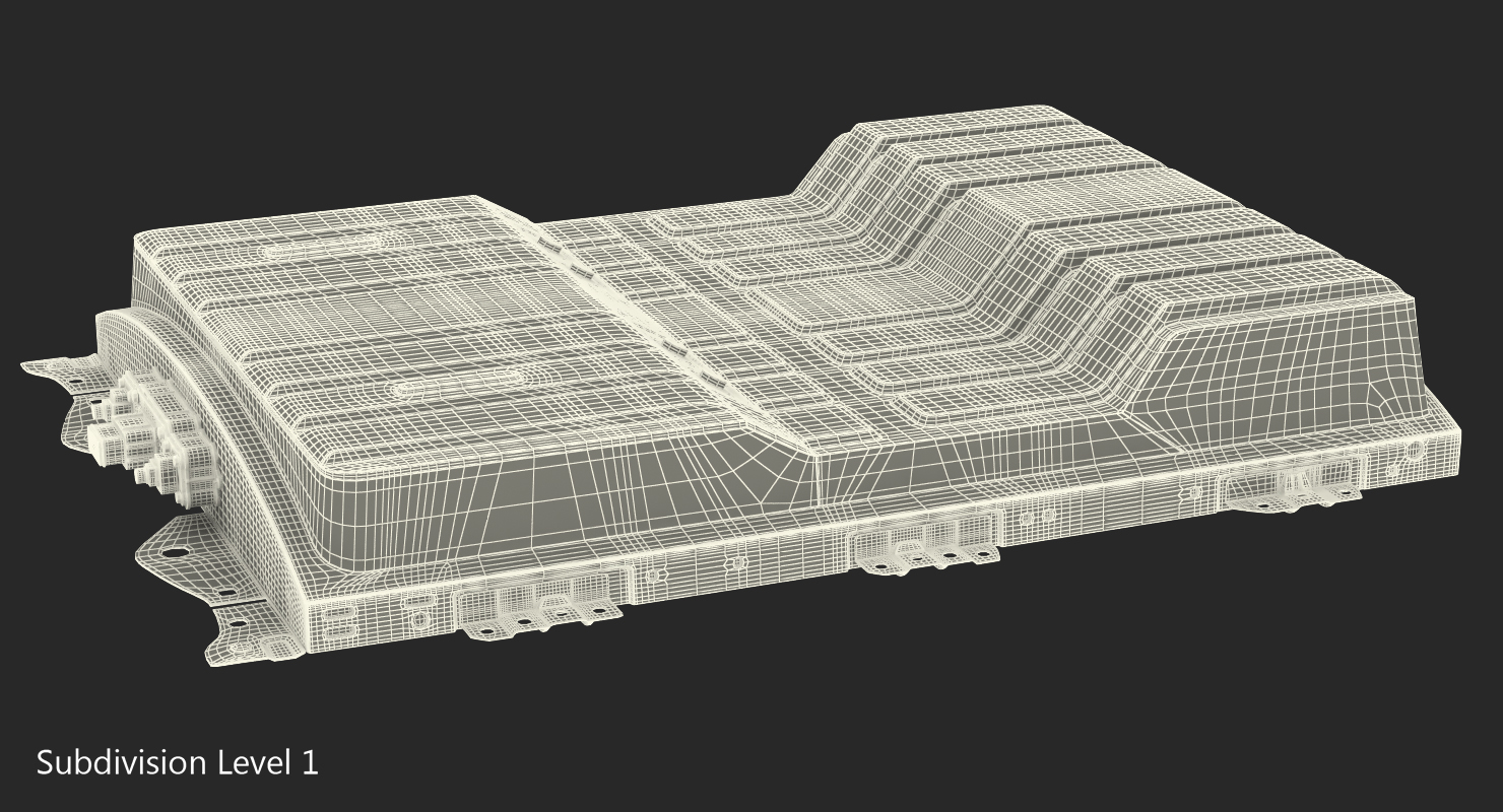 Nissan Leaf Battery Pack 3D model