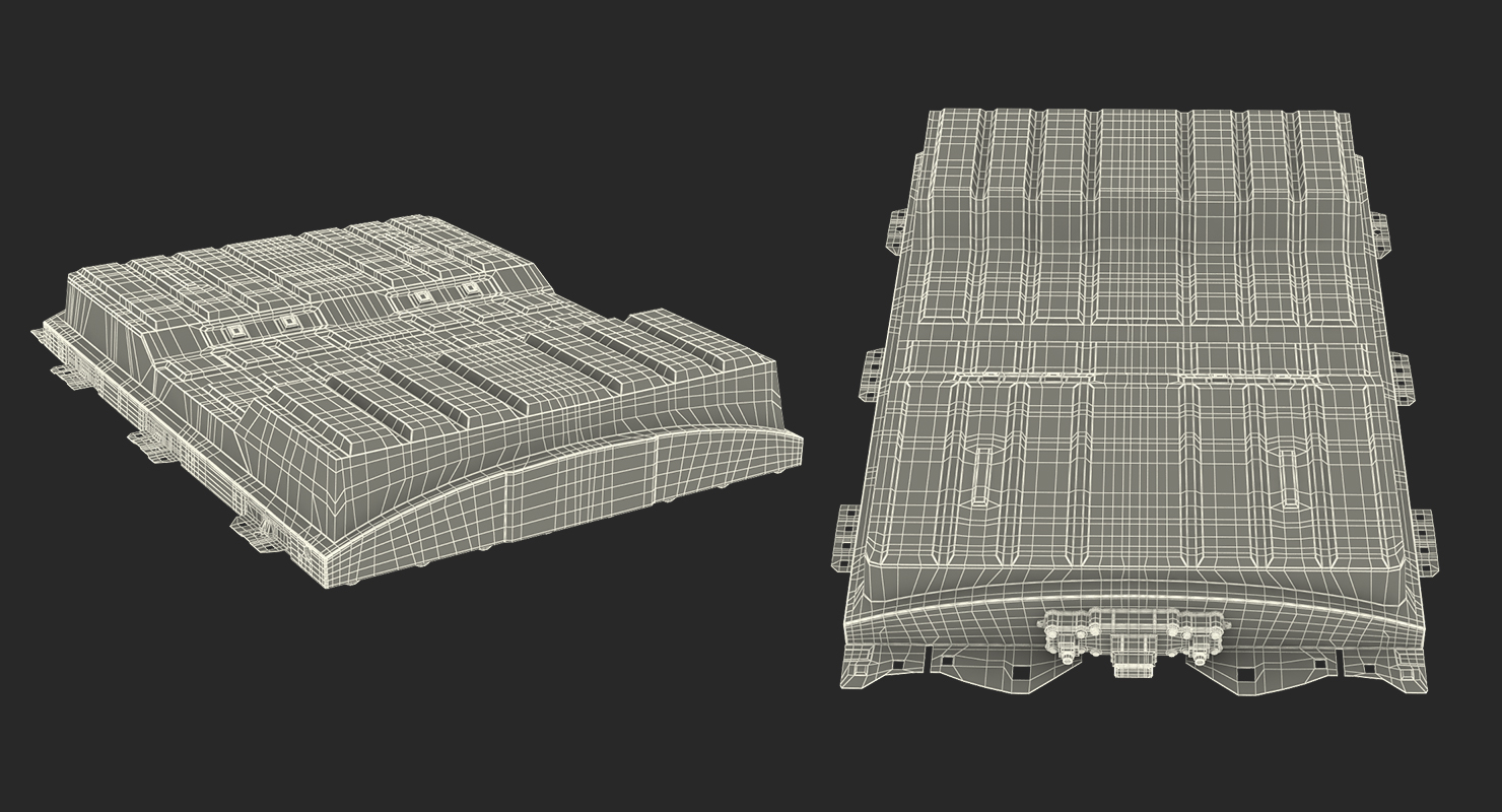 Nissan Leaf Battery Pack 3D model