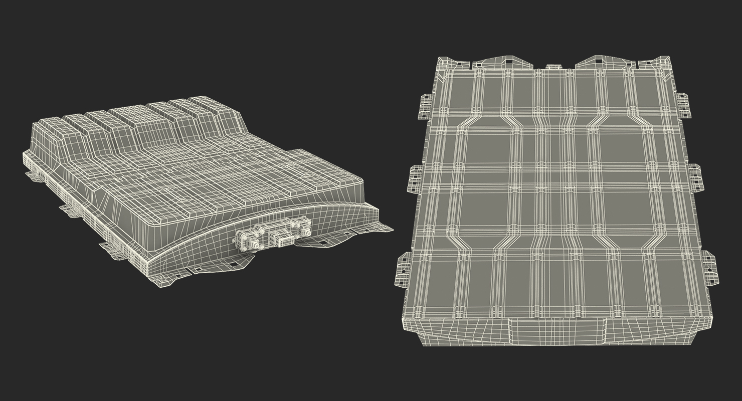 Nissan Leaf Battery Pack 3D model