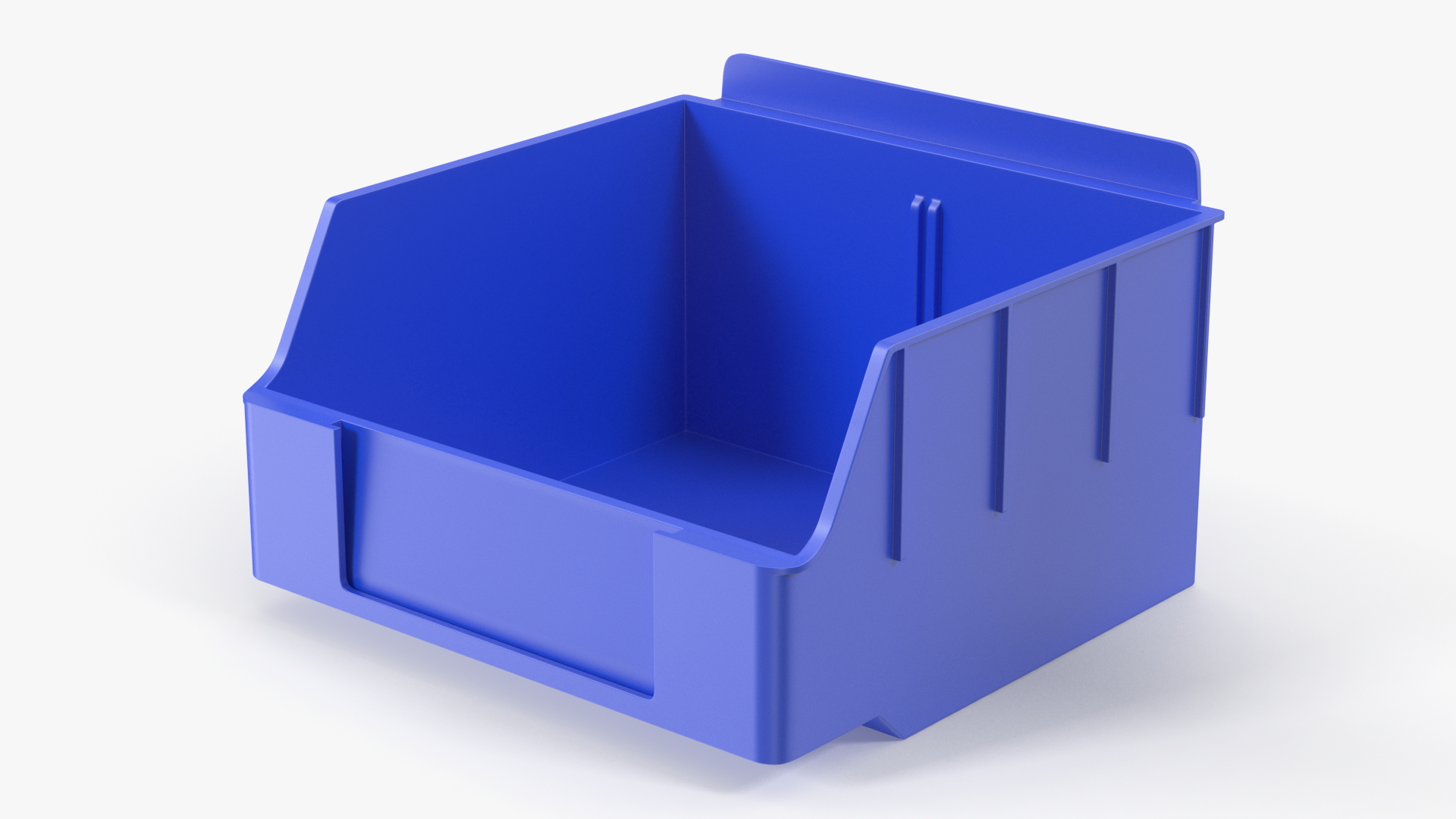 Plastic Slatwall Shelves 3D model