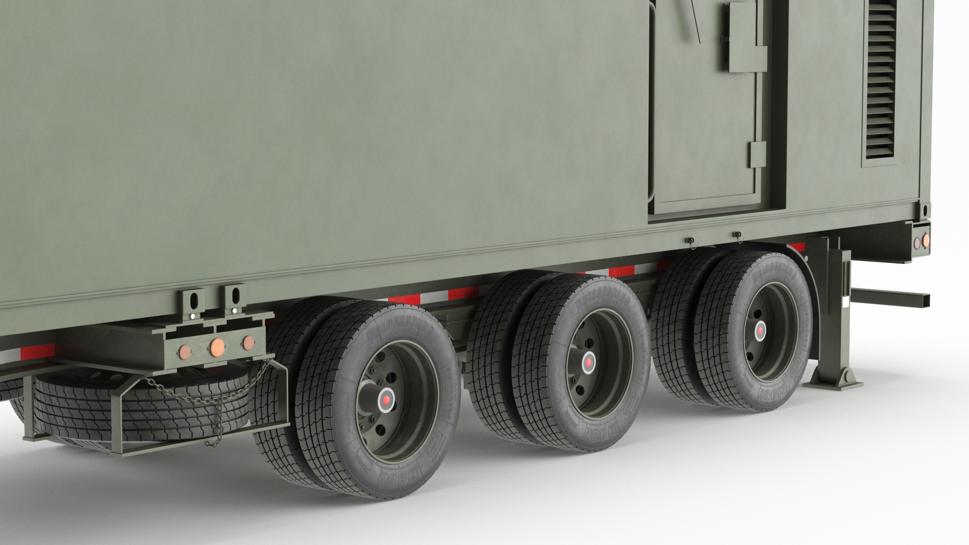 3D Typhon Battery Operation Center with Antennas Up model