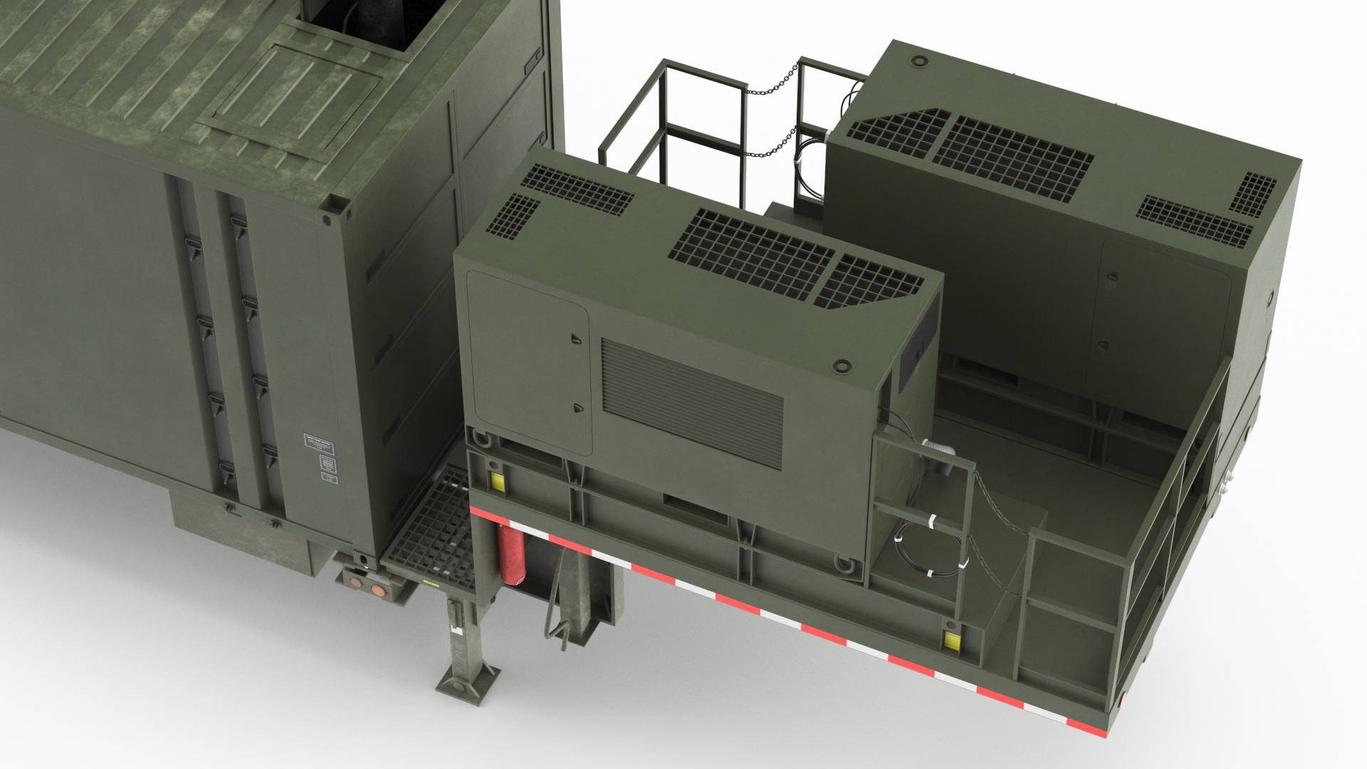 3D Typhon Battery Operation Center with Antennas Up model