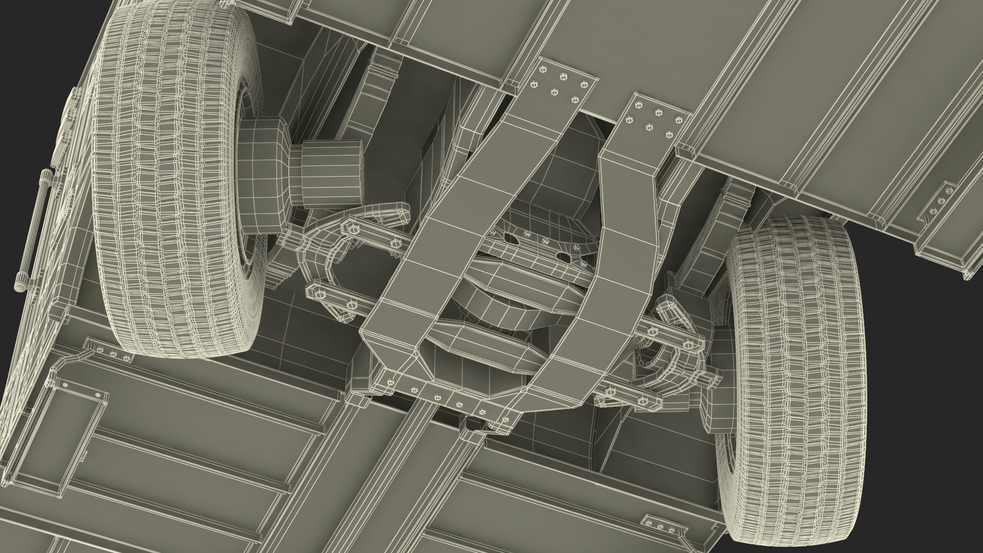 Fire Engine Rigged for Cinema 4D 3D