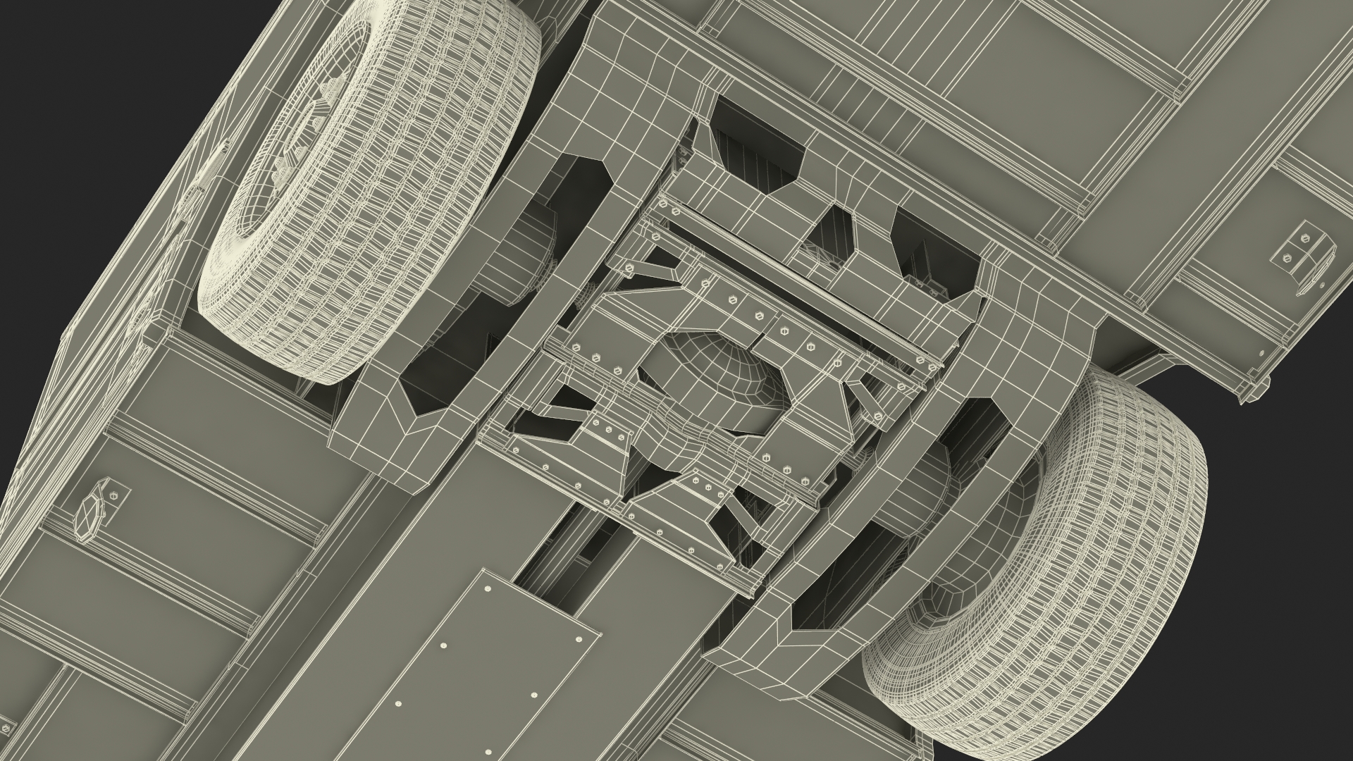 Fire Engine Rigged for Cinema 4D 3D