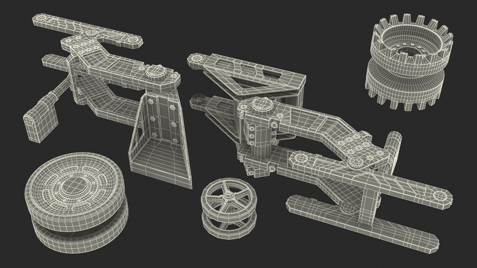 3D Light Tank Track
