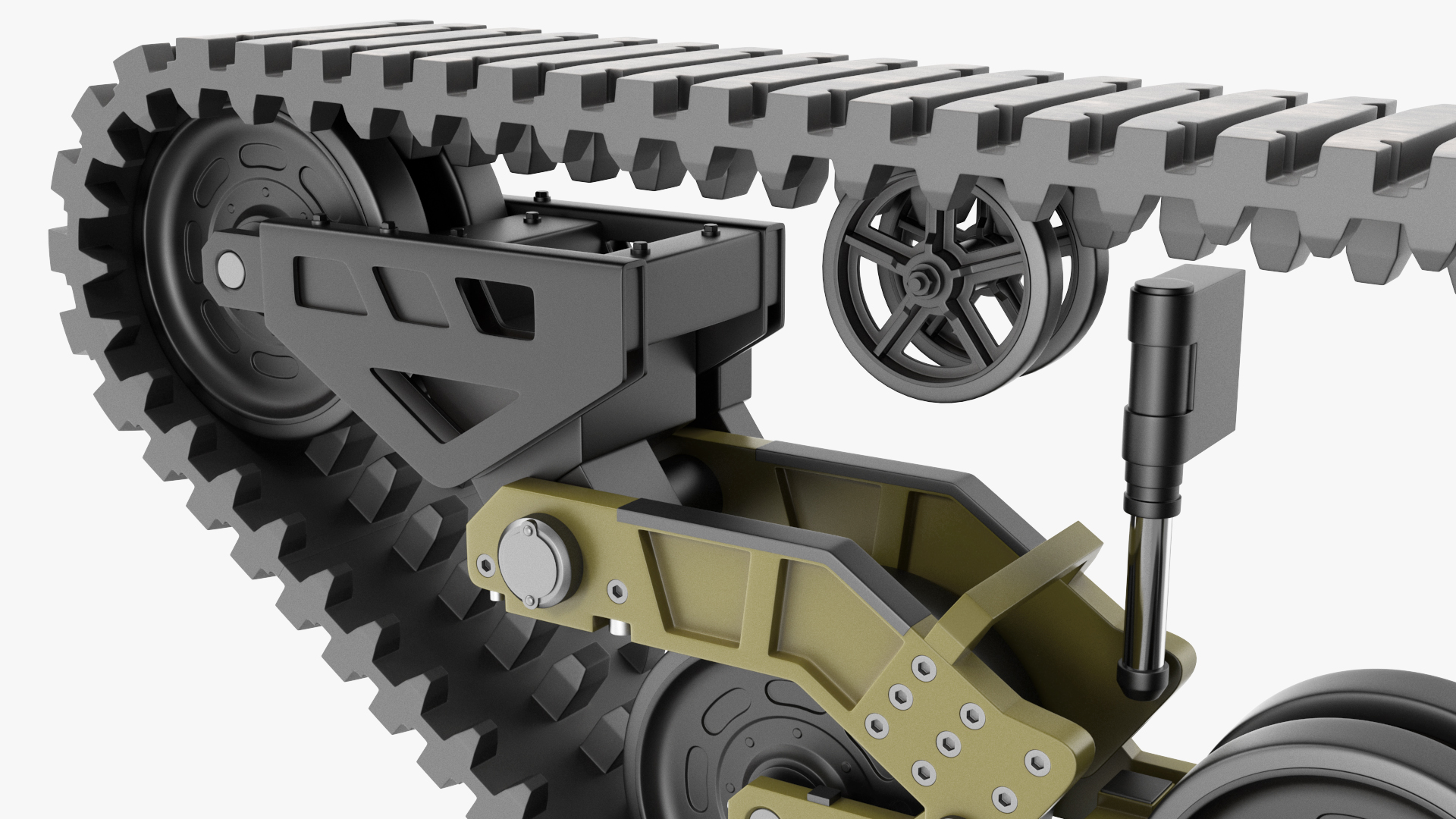 3D Light Tank Track