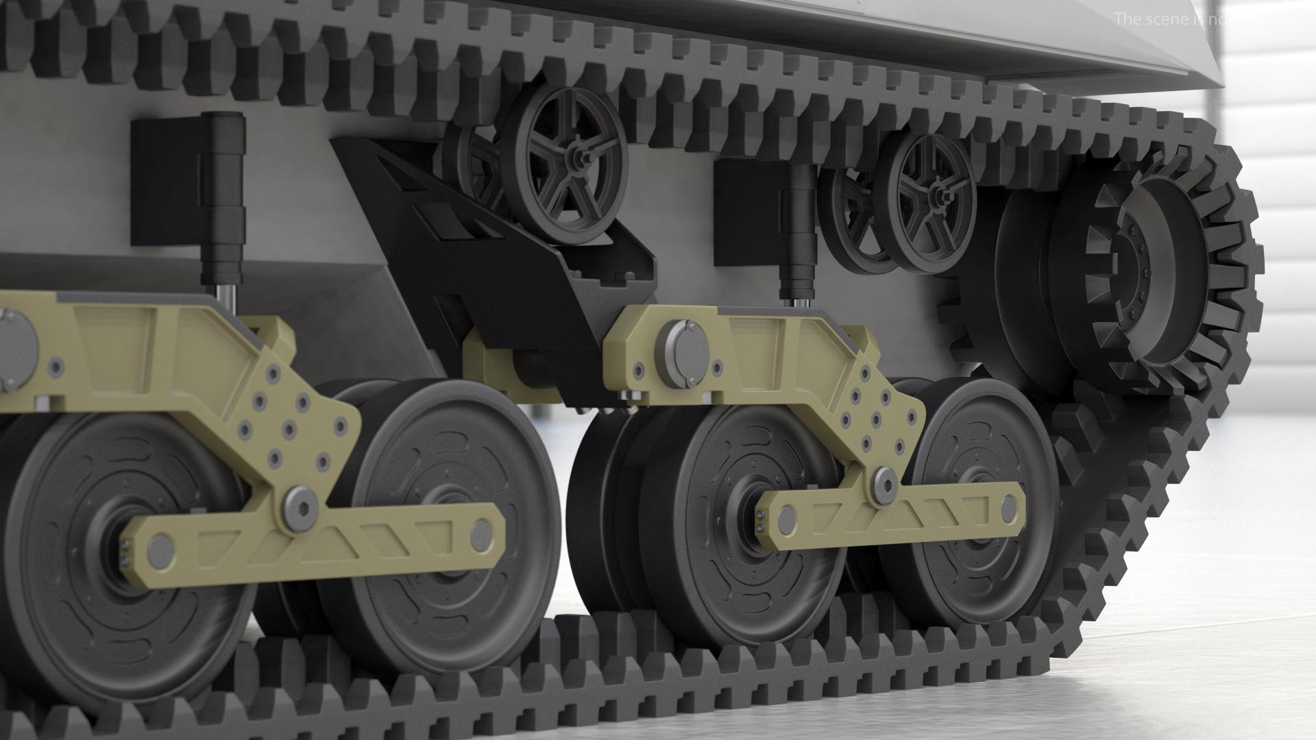 3D Light Tank Track