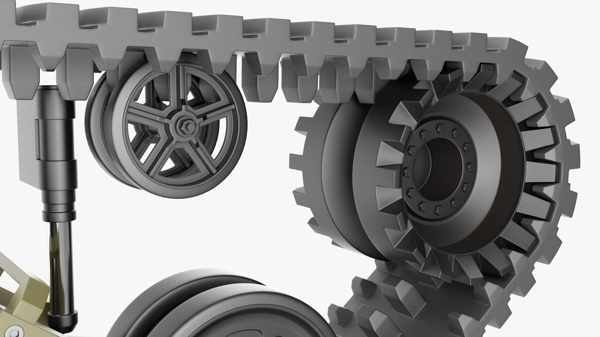 3D Light Tank Track