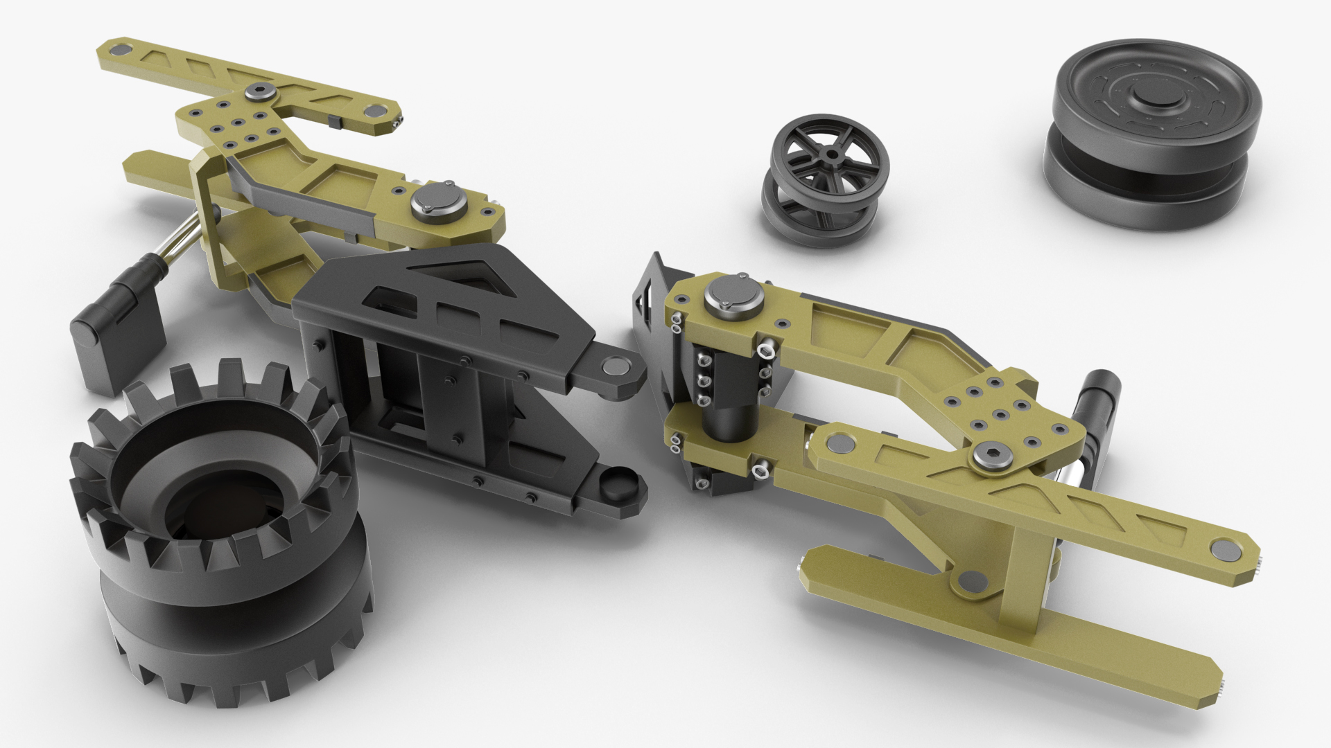 3D Light Tank Track