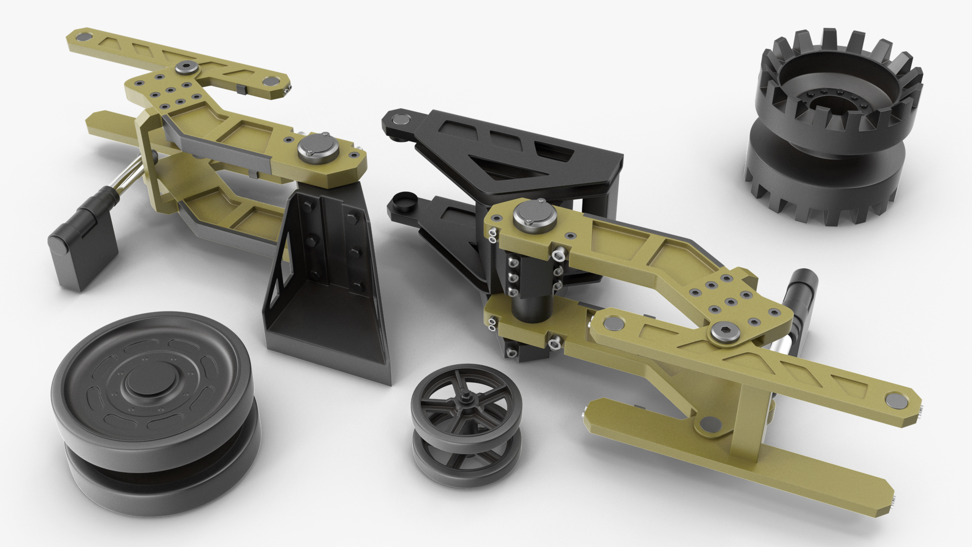 3D Light Tank Track