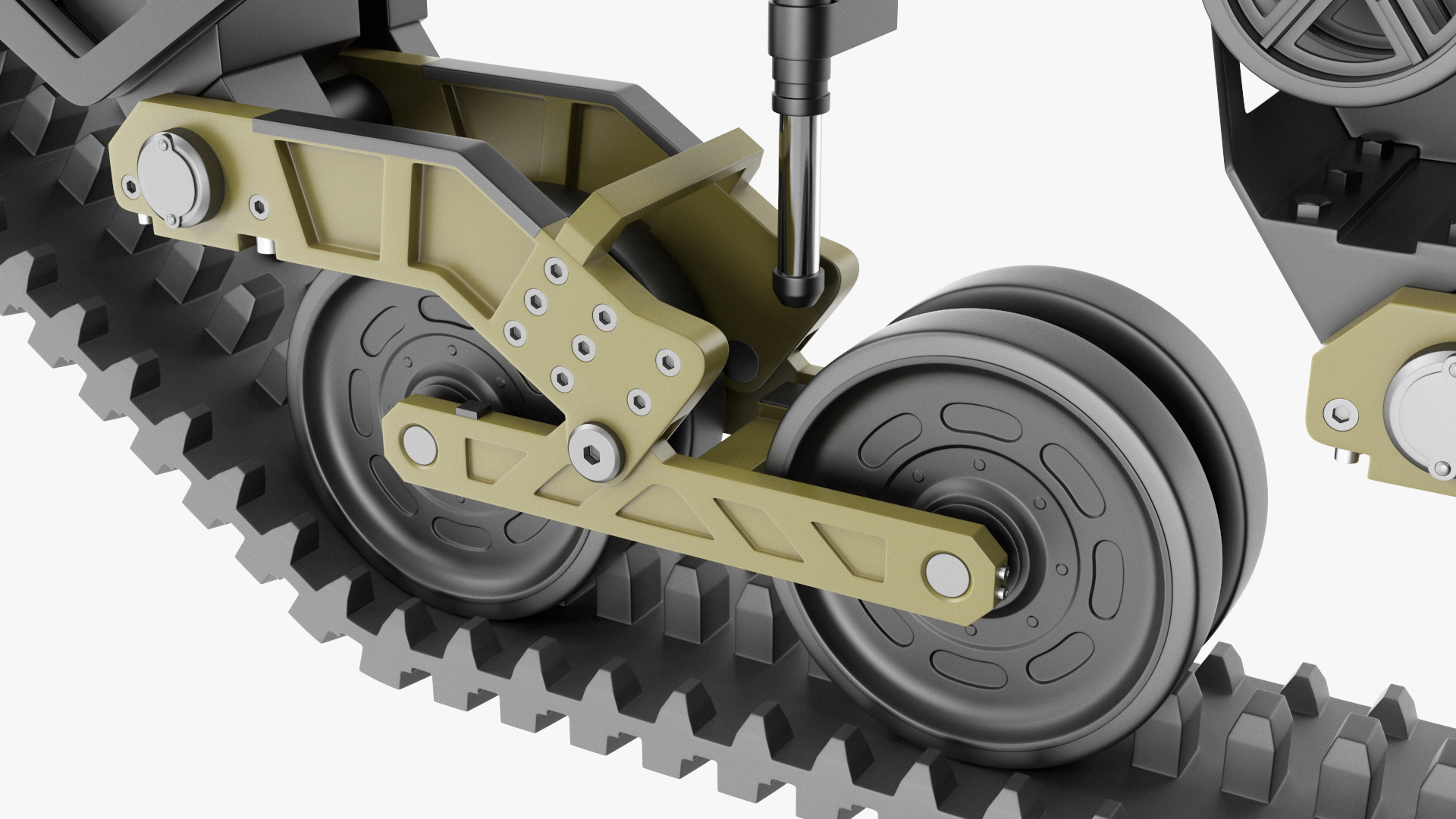 3D Light Tank Track