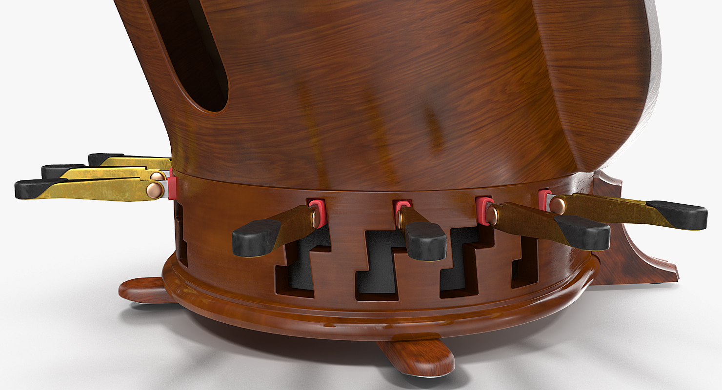 3D Pedal Harp Instrument