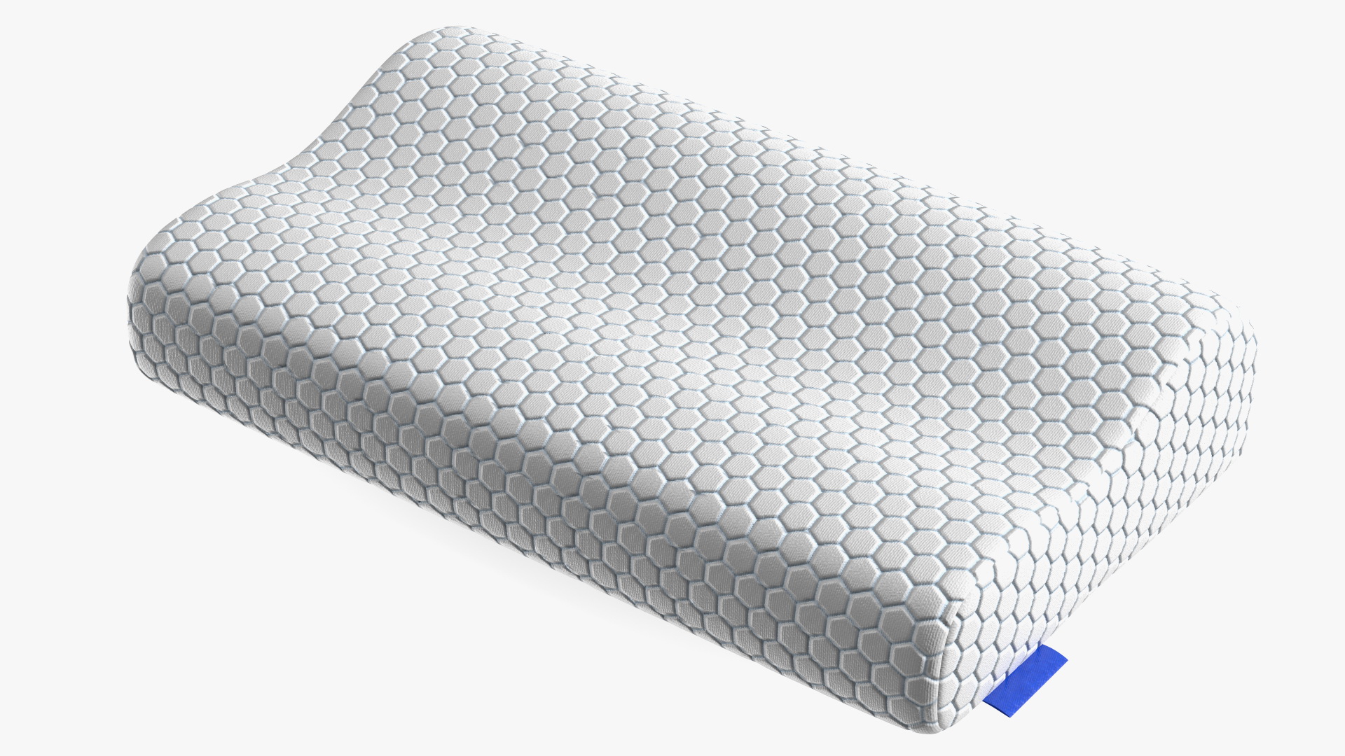 Ergonomic Orthopedic Pillow 3D