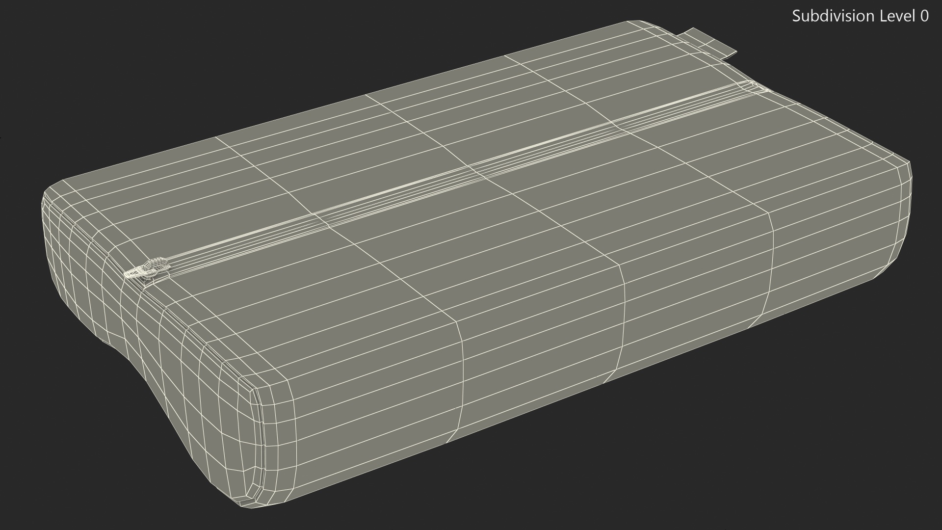 Ergonomic Orthopedic Pillow 3D