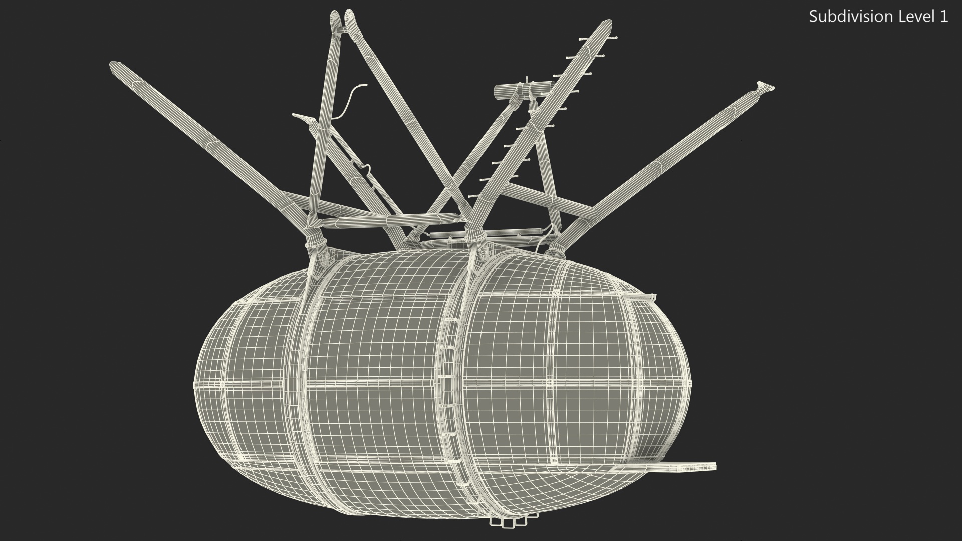 3D model Ferris Wheel Passenger Capsule