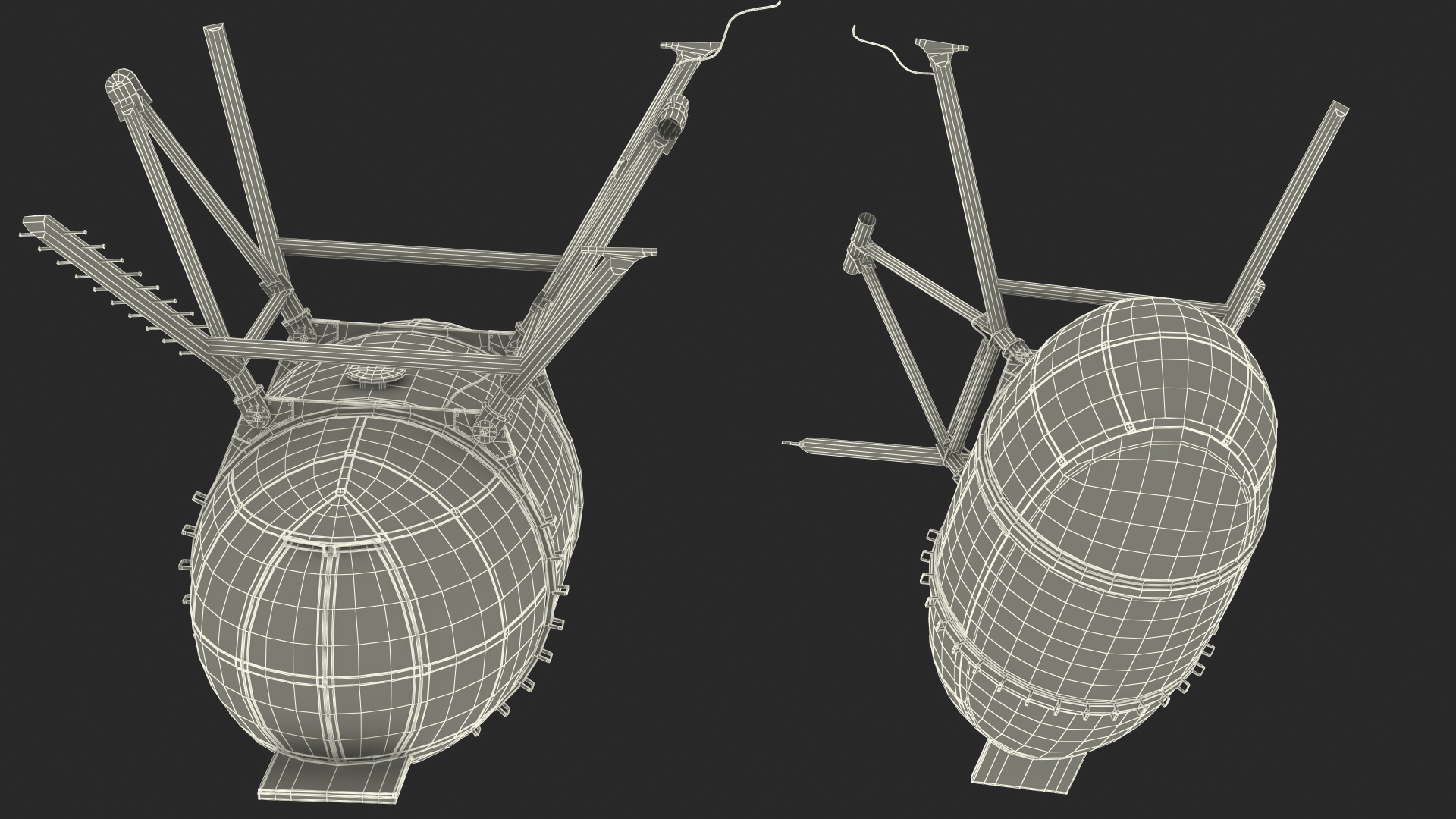 3D model Ferris Wheel Passenger Capsule