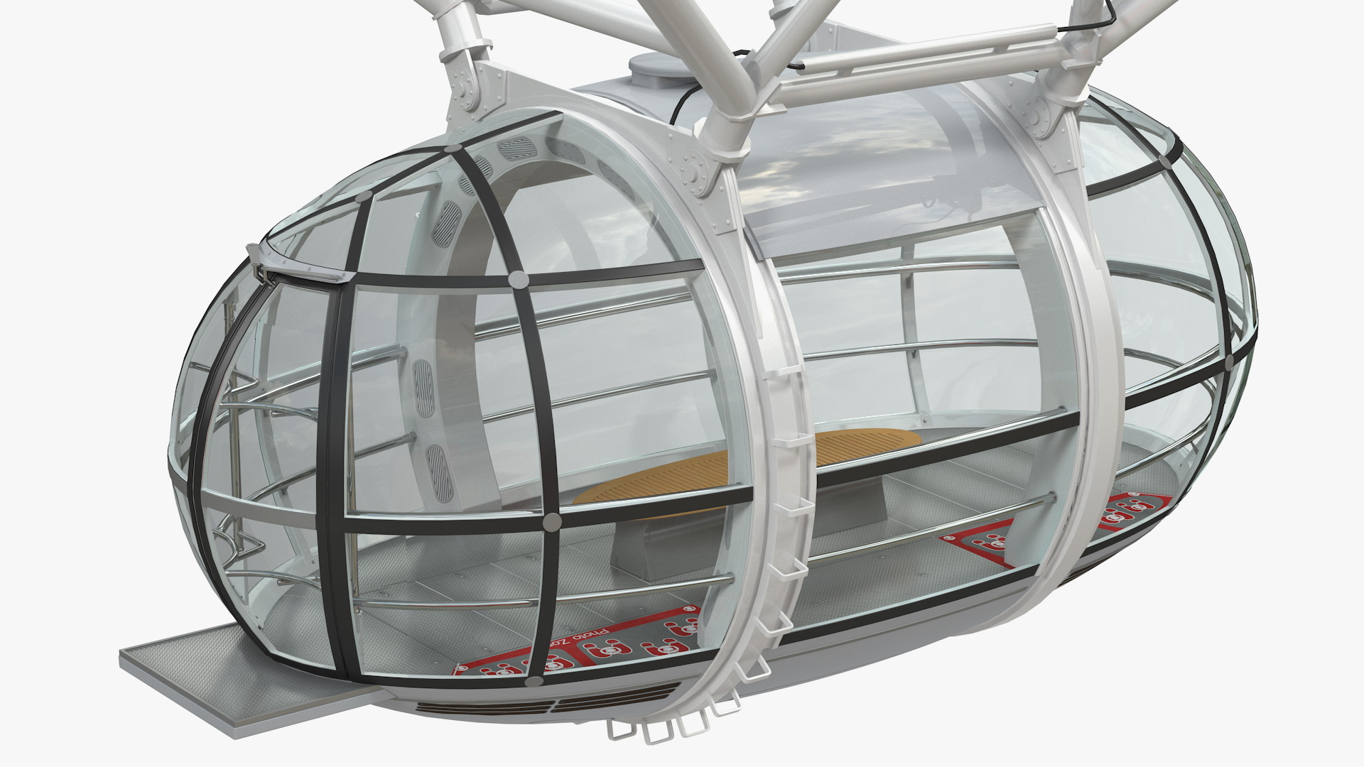 3D model Ferris Wheel Passenger Capsule