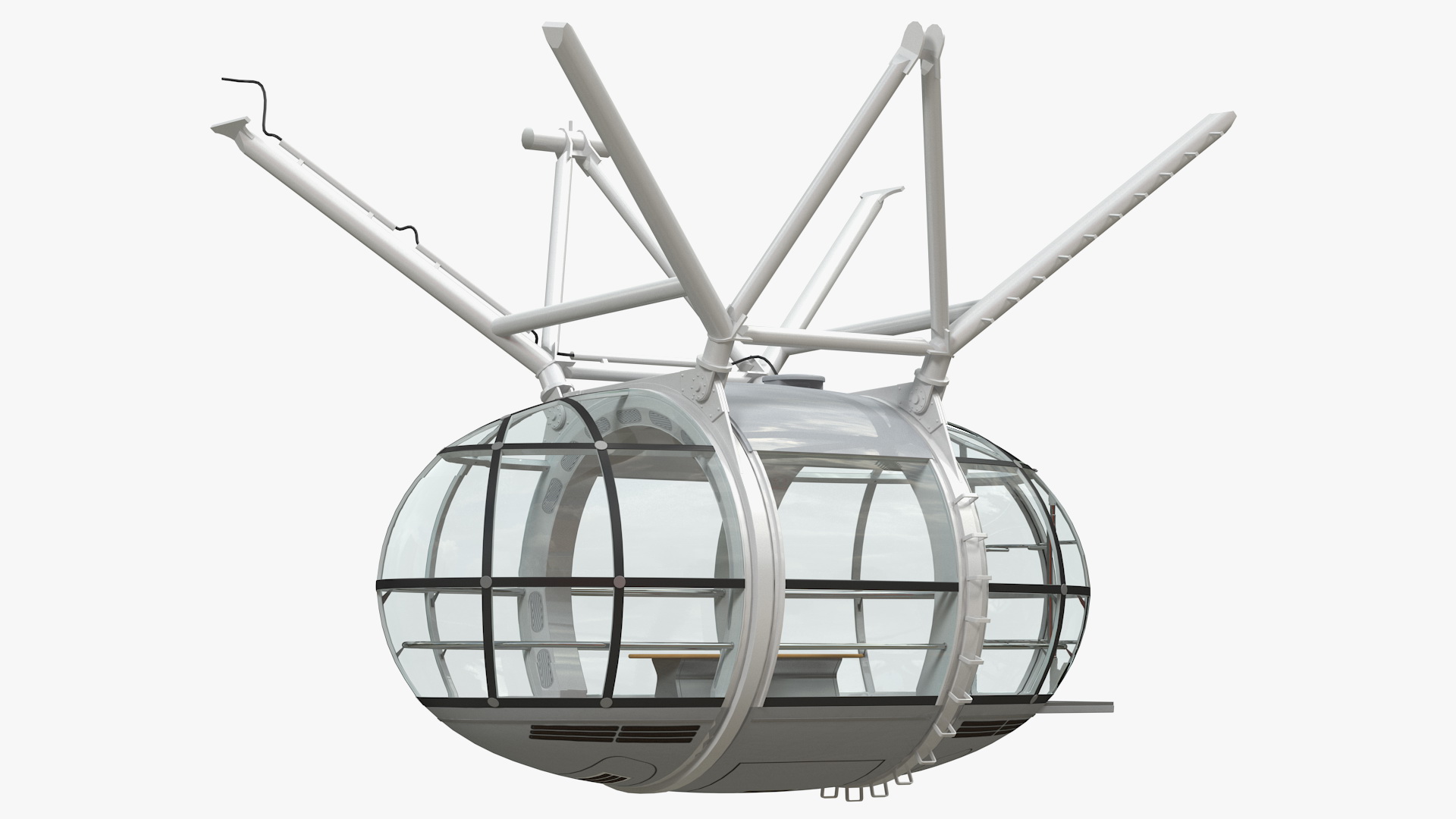 3D model Ferris Wheel Passenger Capsule