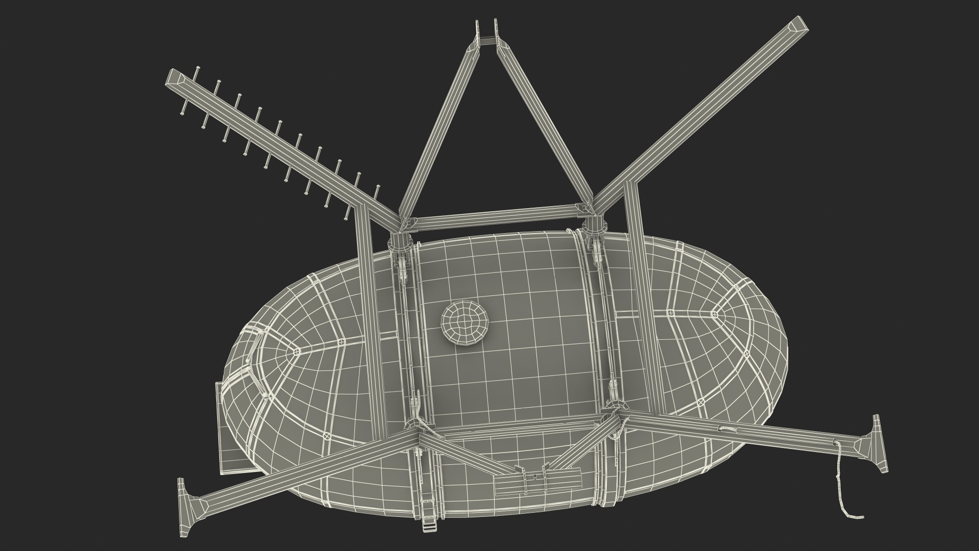 3D model Ferris Wheel Passenger Capsule