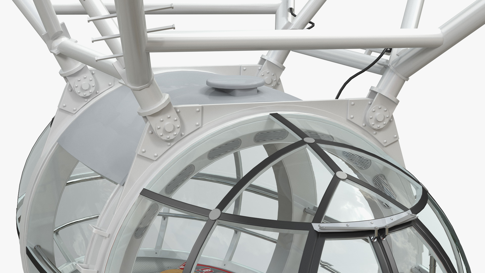 3D model Ferris Wheel Passenger Capsule
