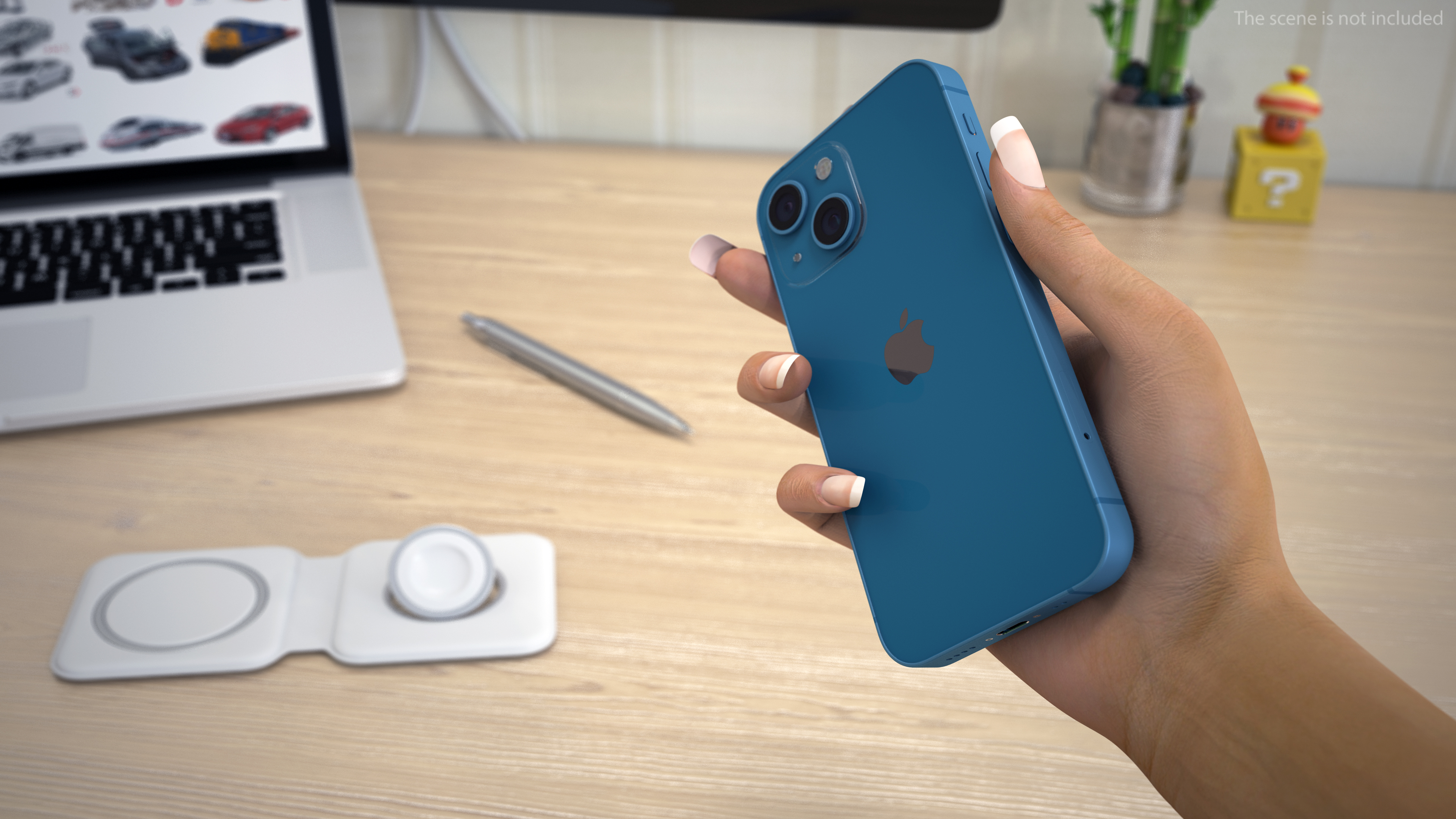 3D model Apple iPhone 13 Mini Blue