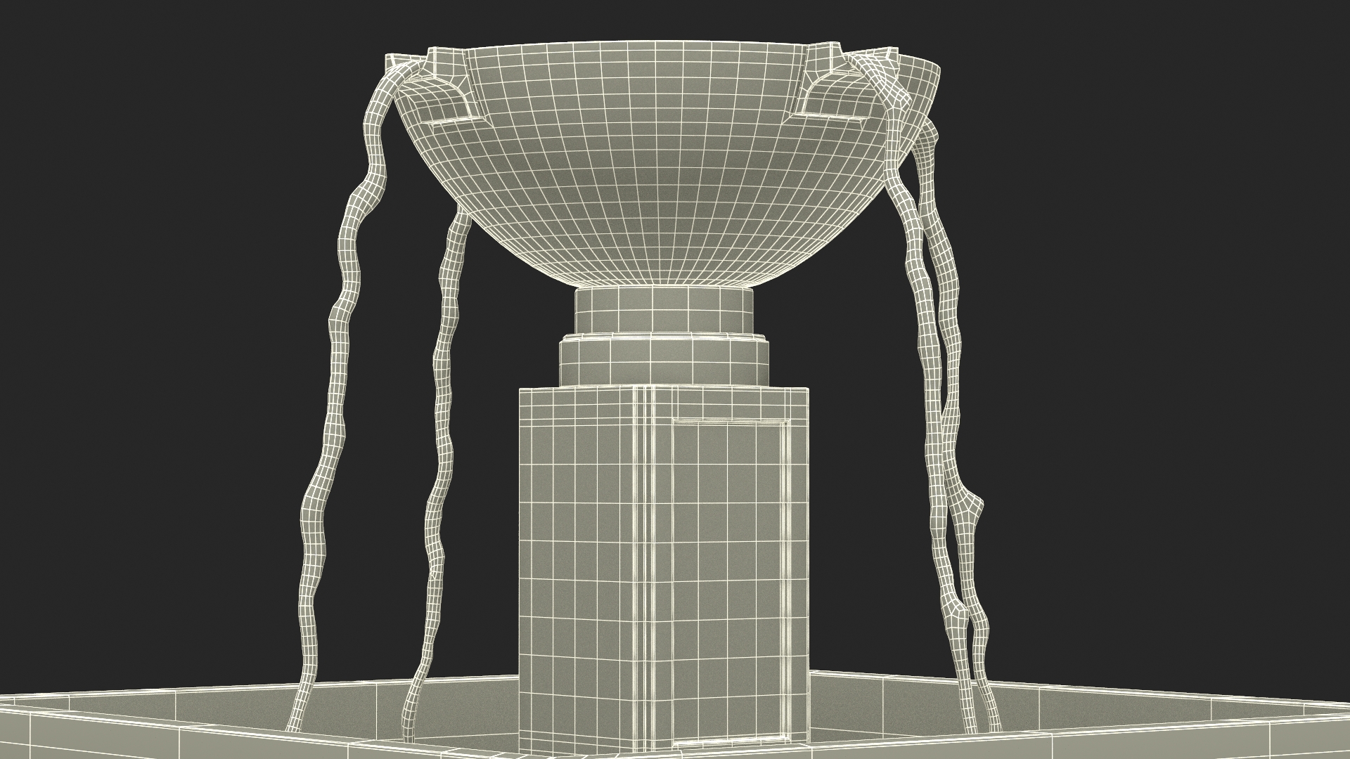 3D model Park Modern Fountain