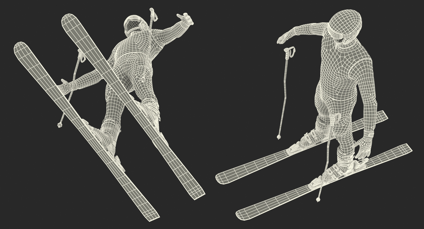 3D model Atomic Ski Equipment