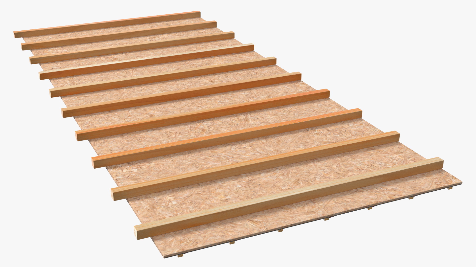 3D Metal Roofing model