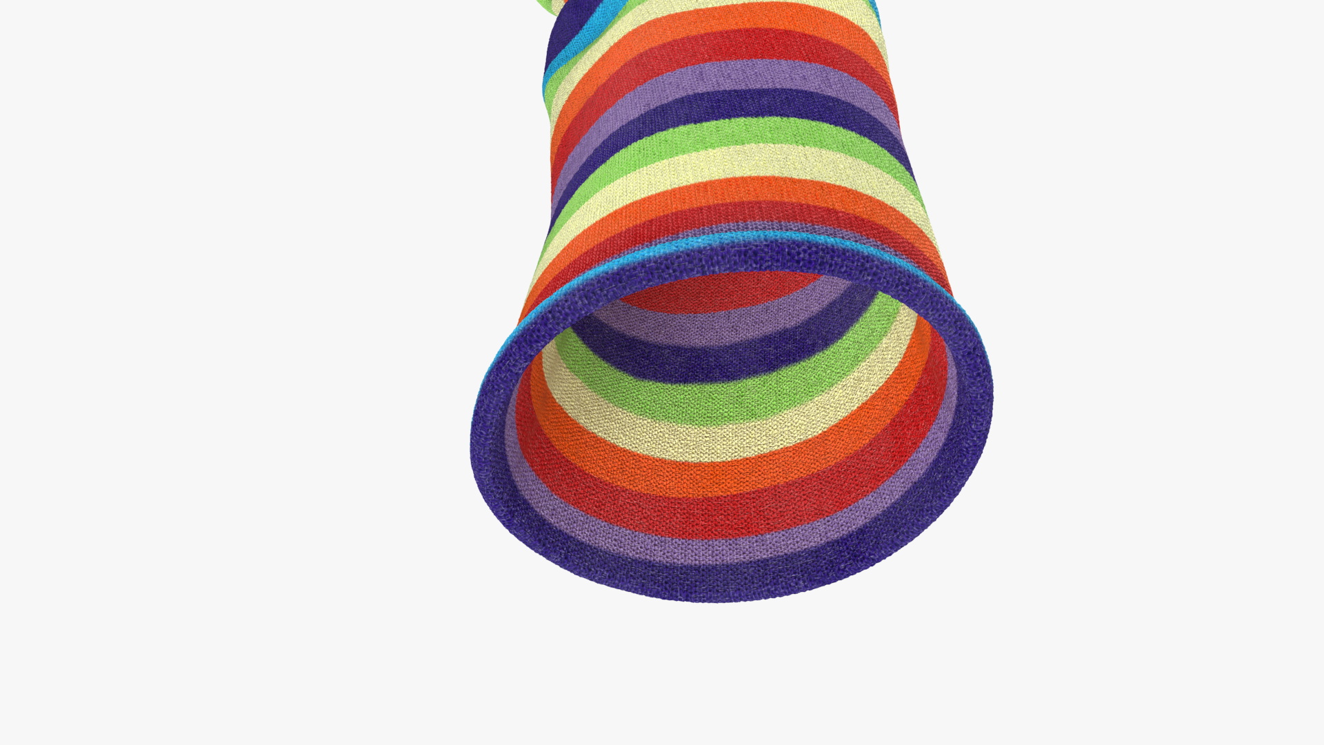 3D Character Hand Puppet Striped Boy Surprised Pose model