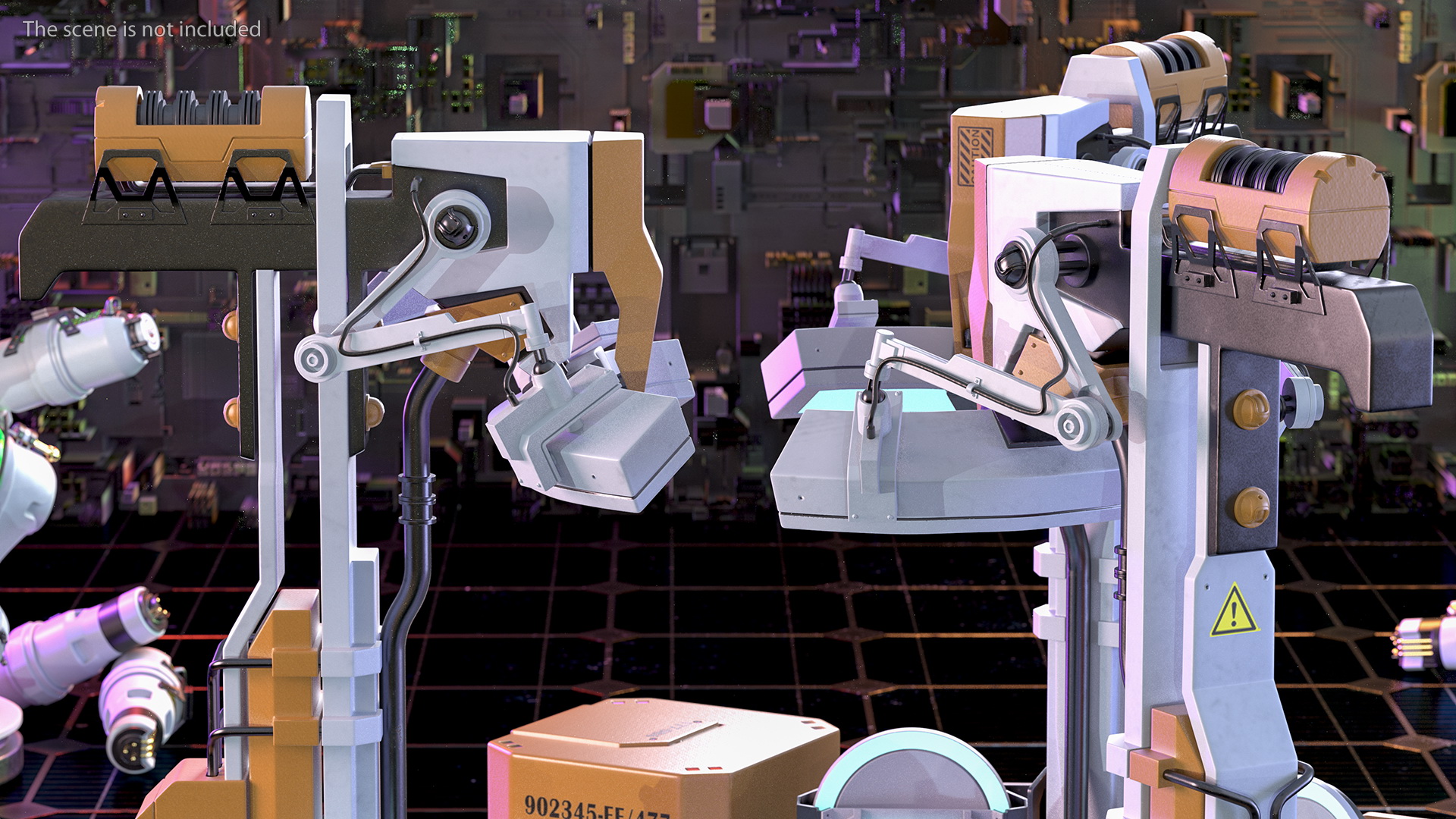 Sci Fi Teleportation Device 3D