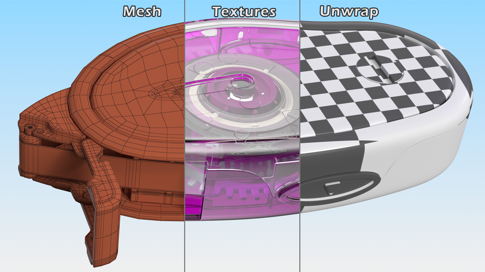 3D model Adhesive Tape Runner