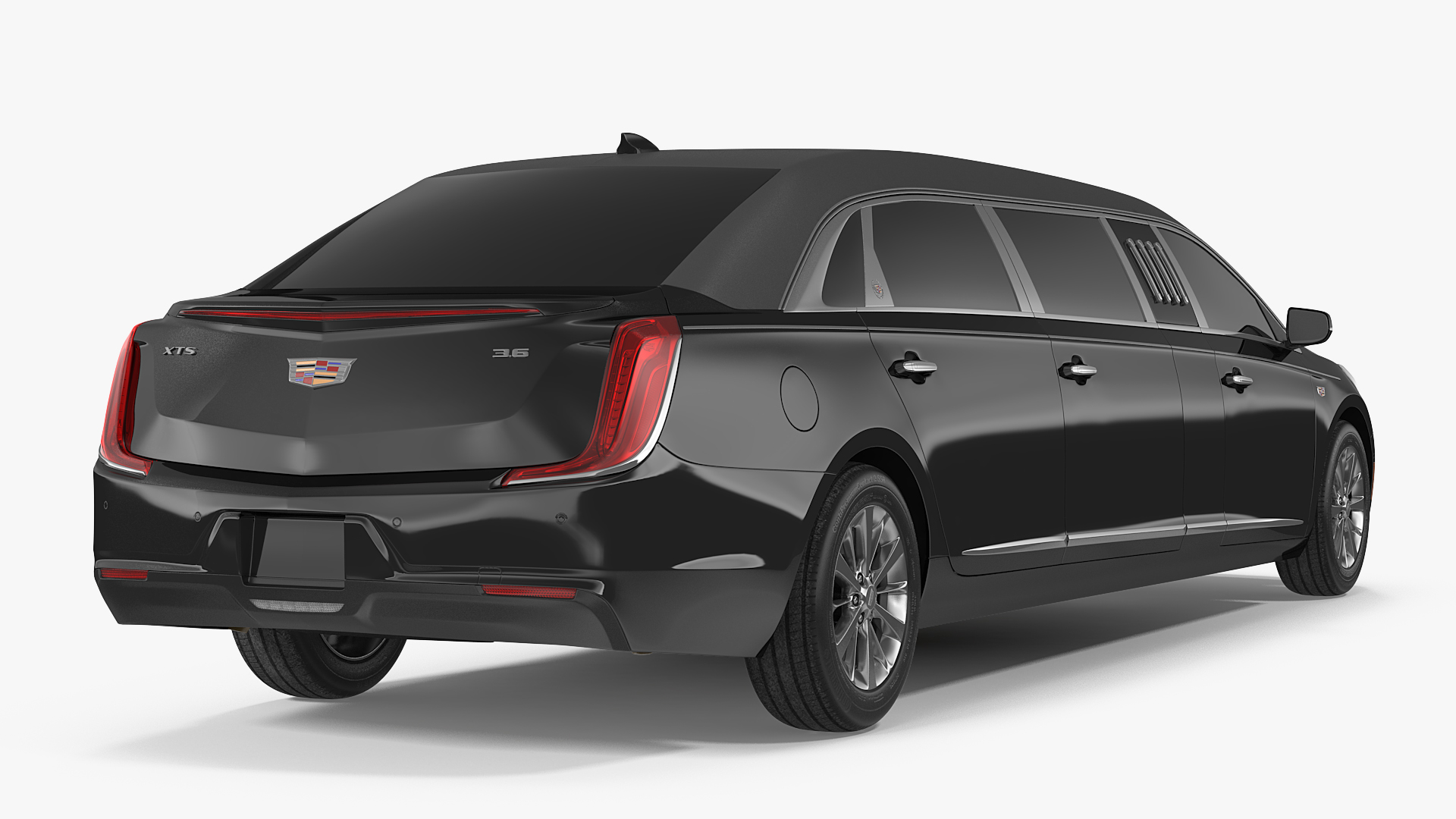 3D Limousine Cadillac XTS 70 Simple Interior