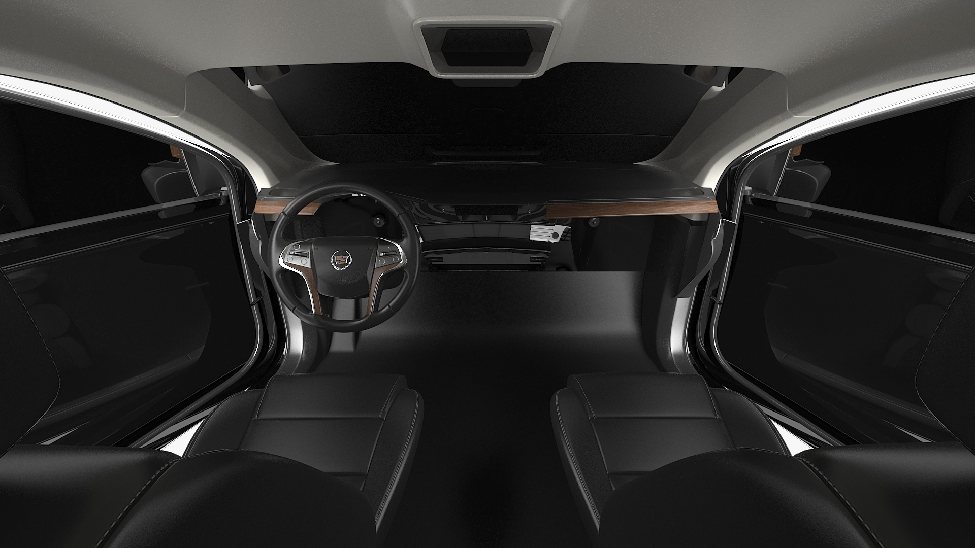 3D Limousine Cadillac XTS 70 Simple Interior