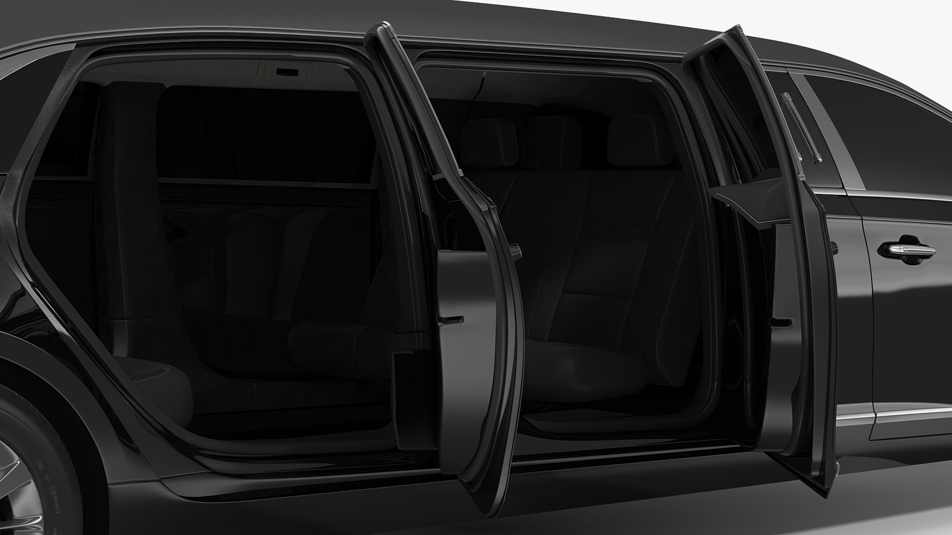 3D Limousine Cadillac XTS 70 Simple Interior