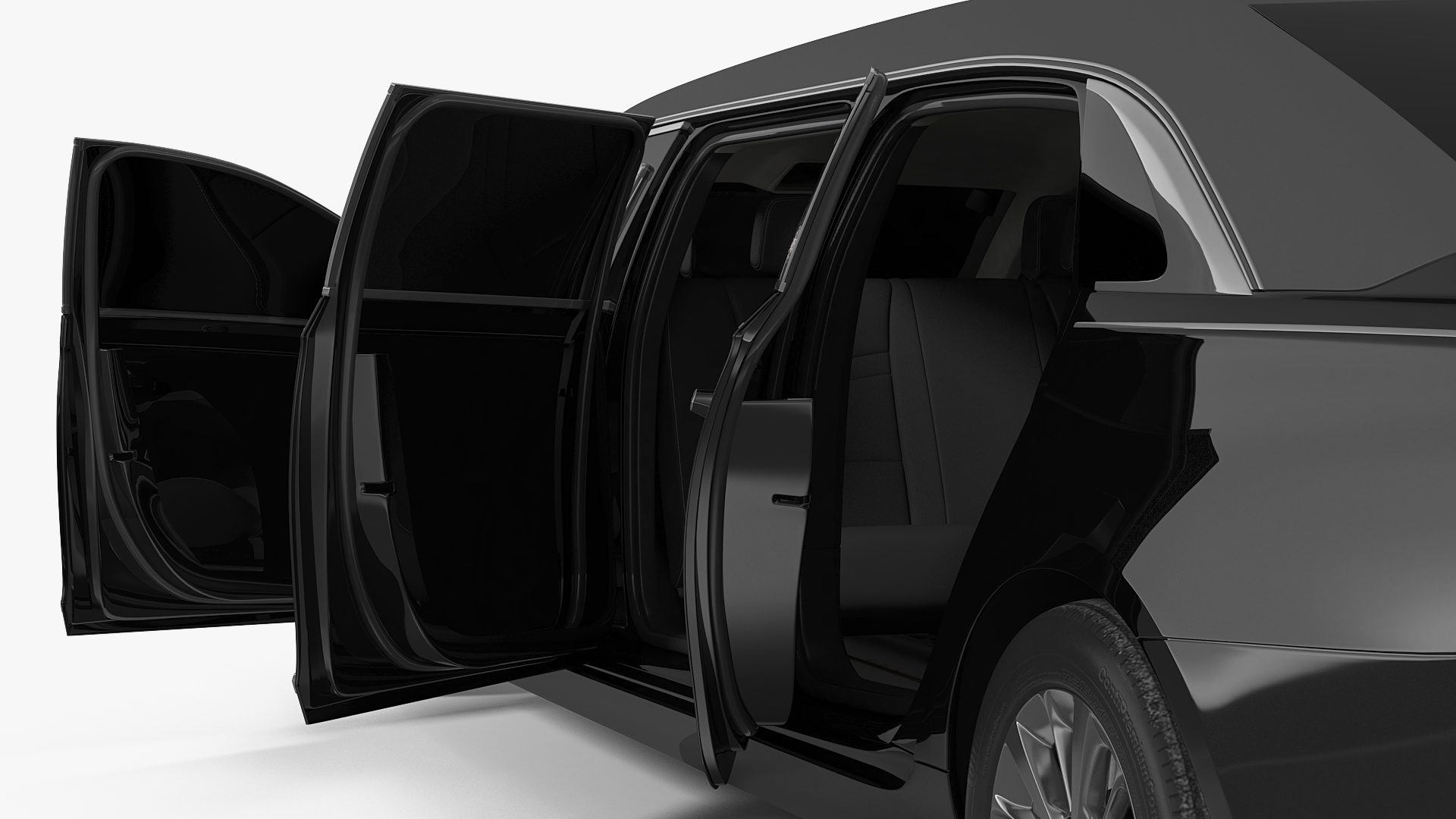 3D Limousine Cadillac XTS 70 Simple Interior