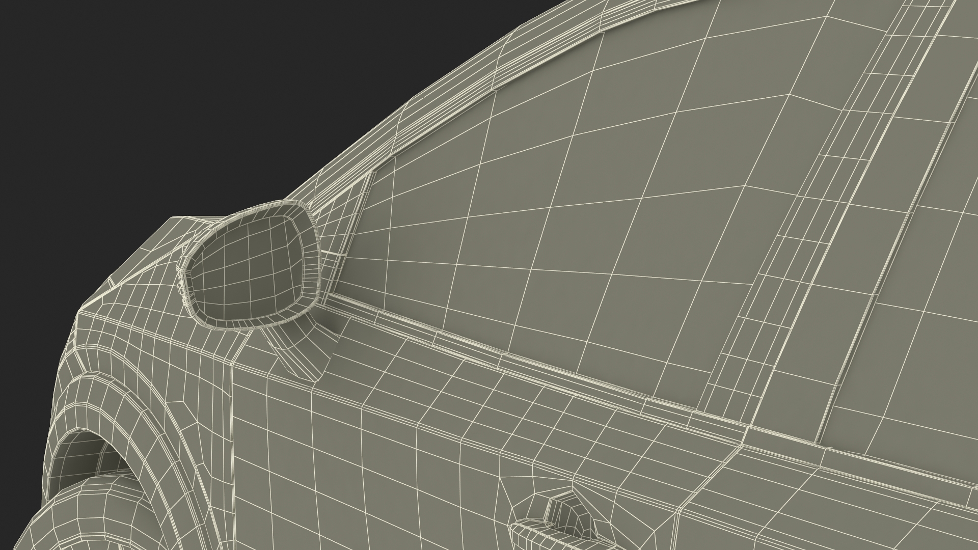 Nissan Ariya Lights On Rigged 3D model