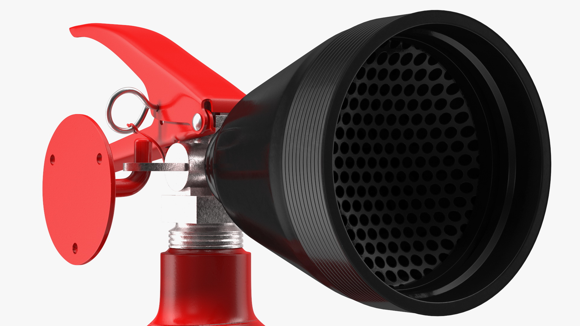 3D model Fire Safety SG 2Kg CO2 Fire Extinguisher
