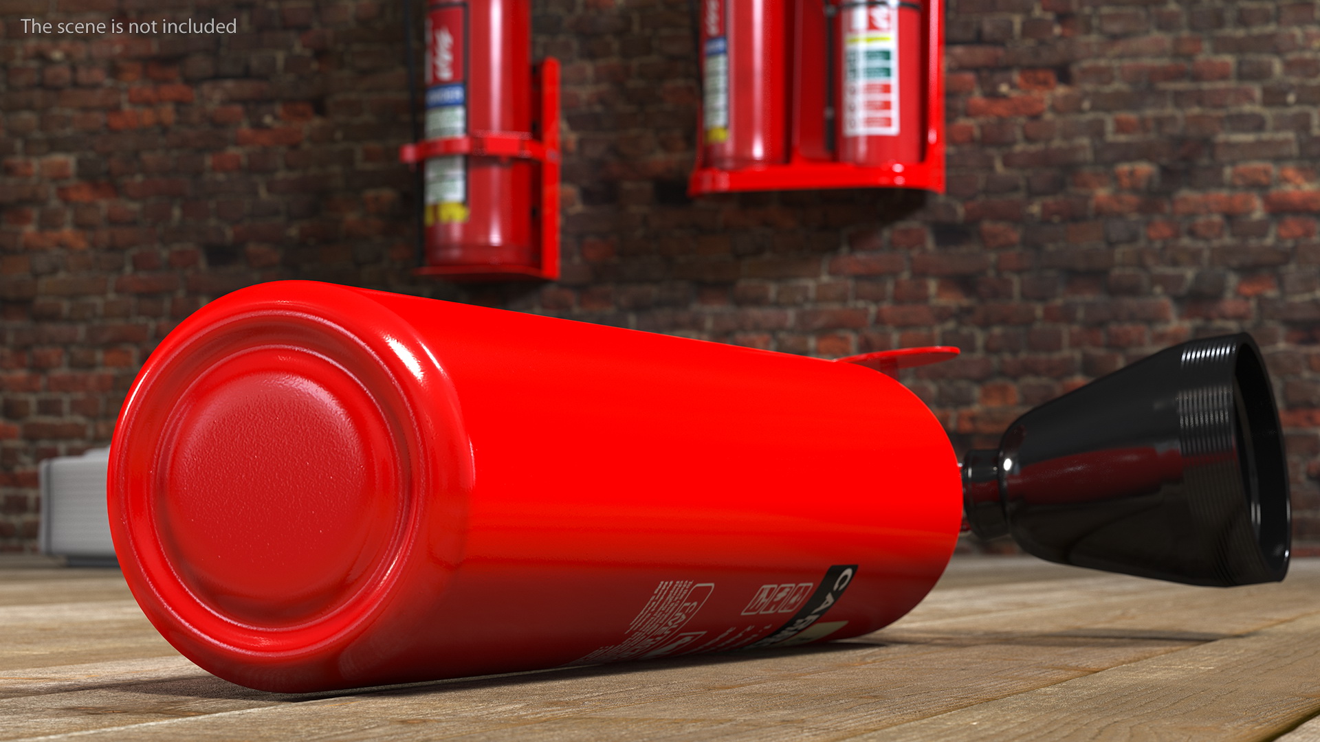 3D model Fire Safety SG 2Kg CO2 Fire Extinguisher