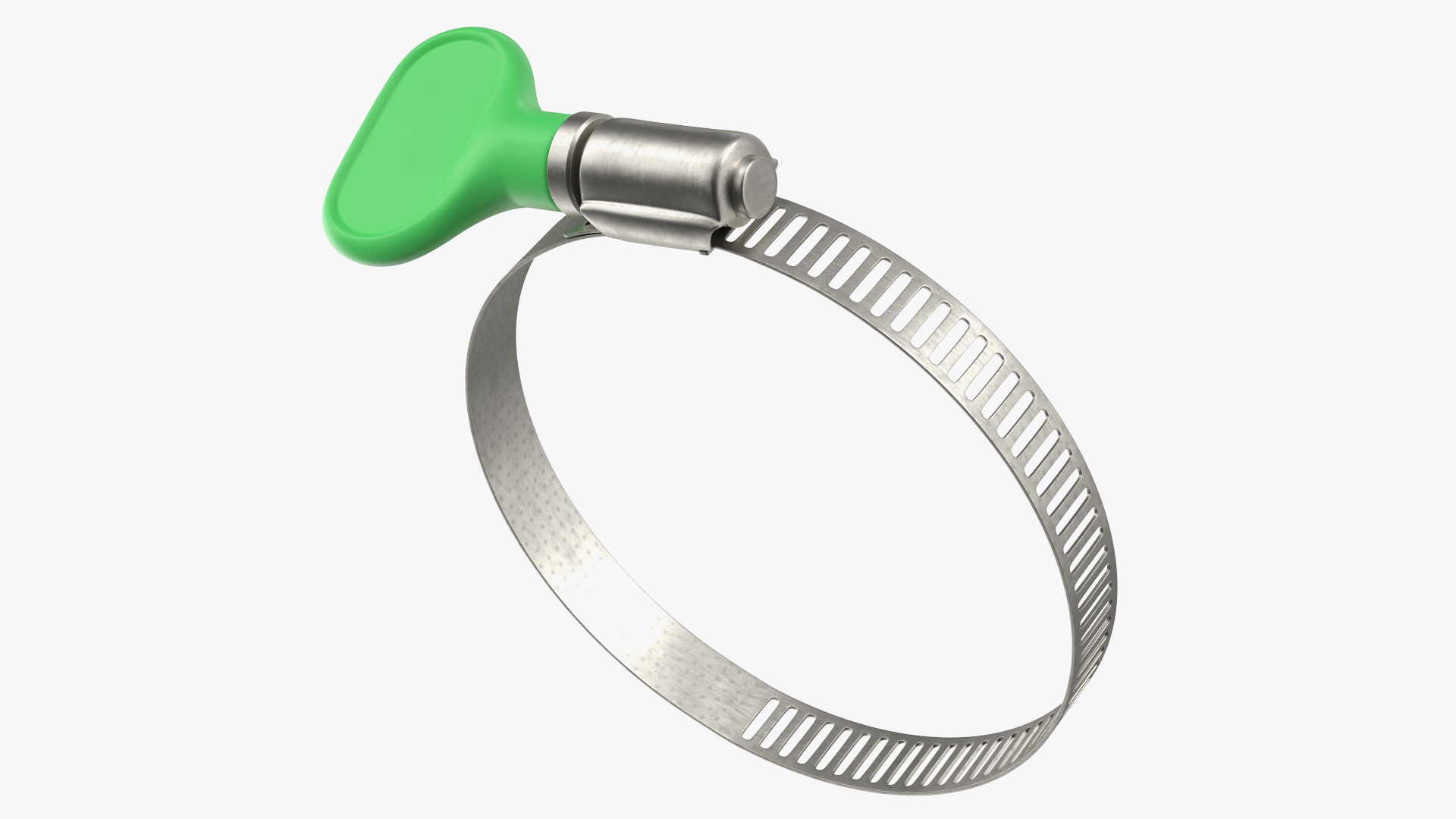 3D Worm Gear Hose Clamp 46 70mm model