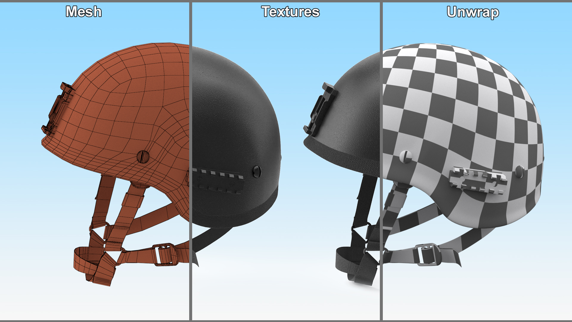 3D model Russian Helmet 6B47 Black