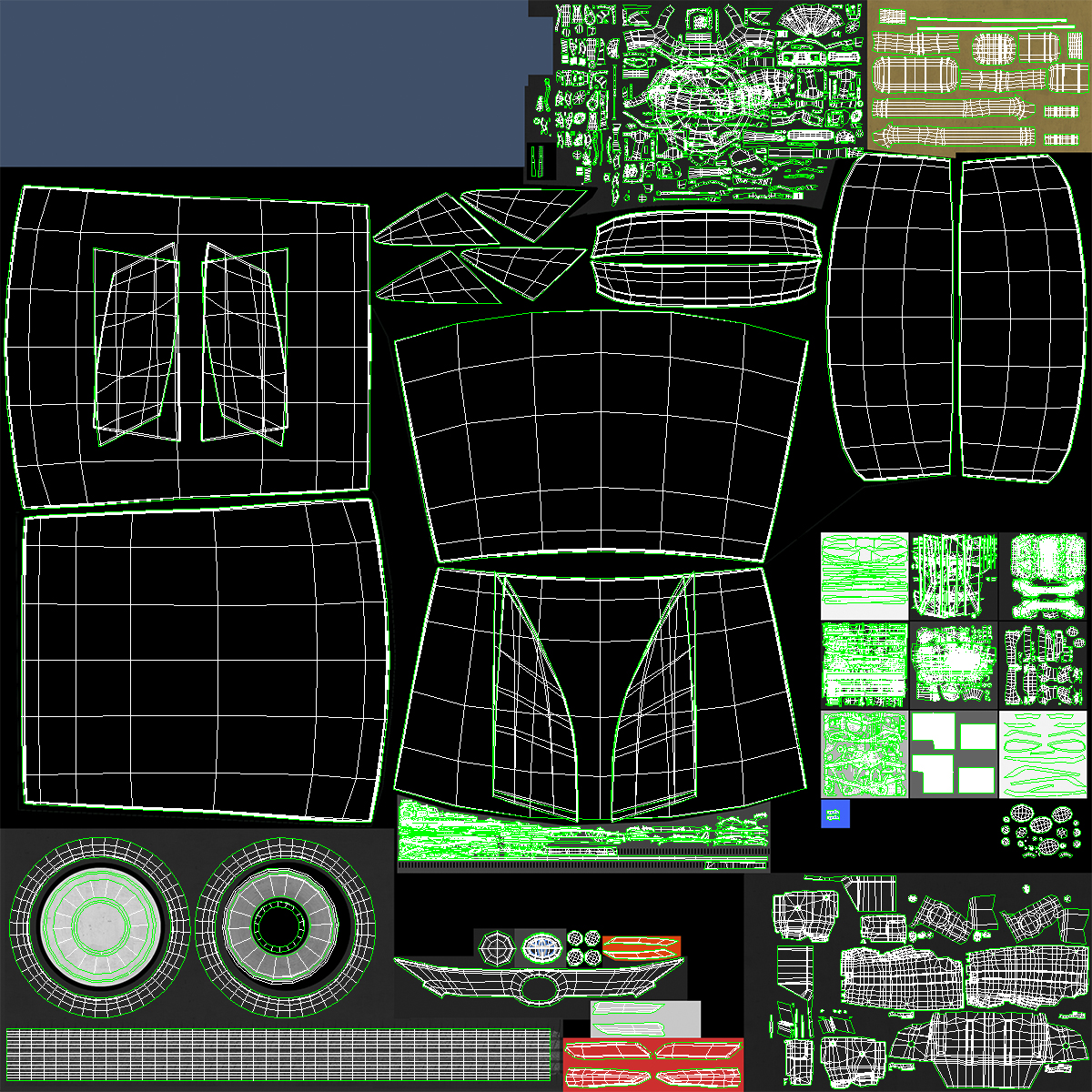 3D Toyota Venza 2021 Simple Interior model